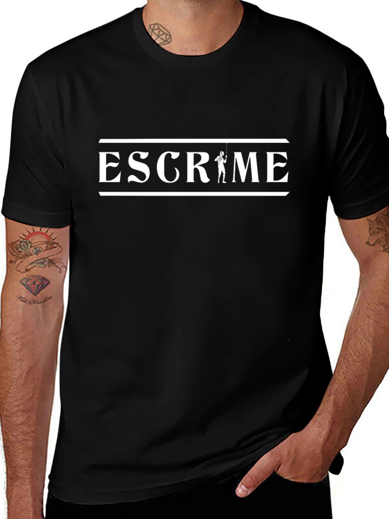 Escrime Fencing T-Shirt - Stylish & Unique Design