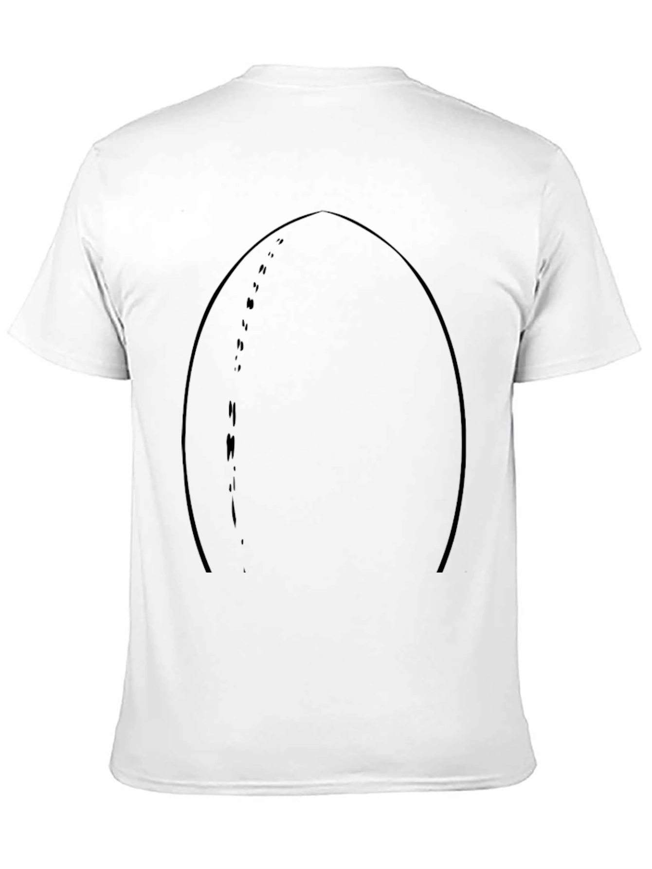 Mens Black Graphic Tee - Modern Style