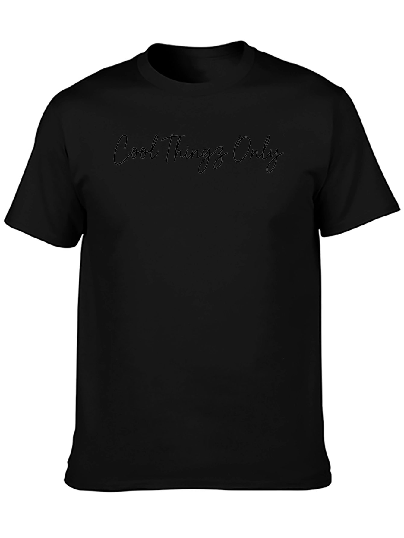 Cool Things Only Black T-Shirt