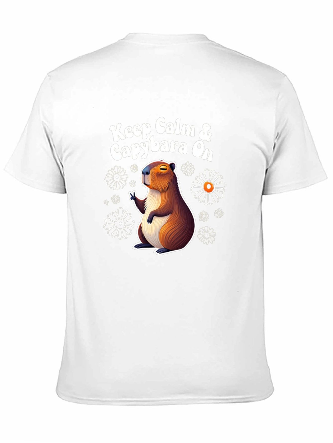 Keep Calm & Capybara On T-Shirt