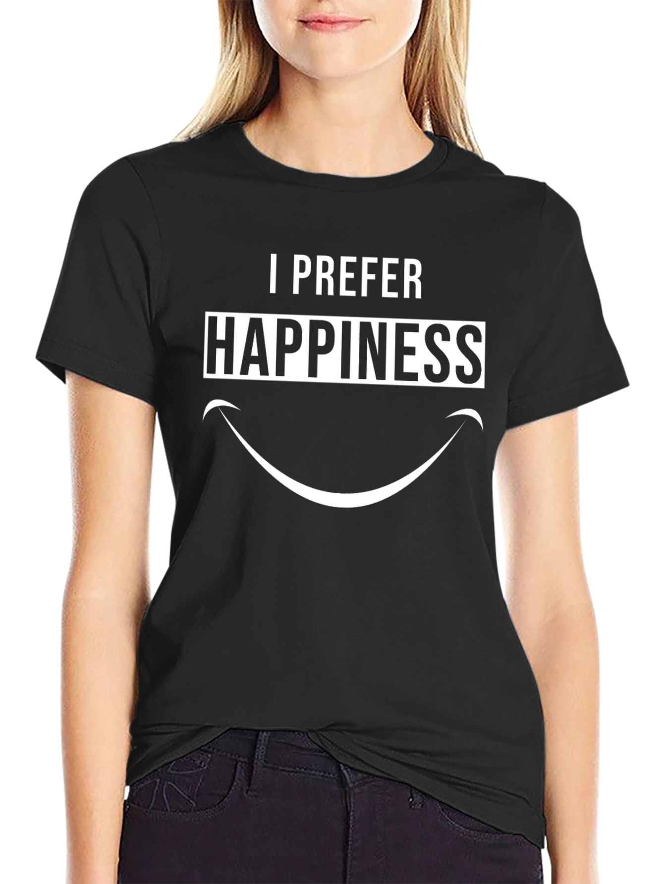I Prefer Happiness Graphic Tee