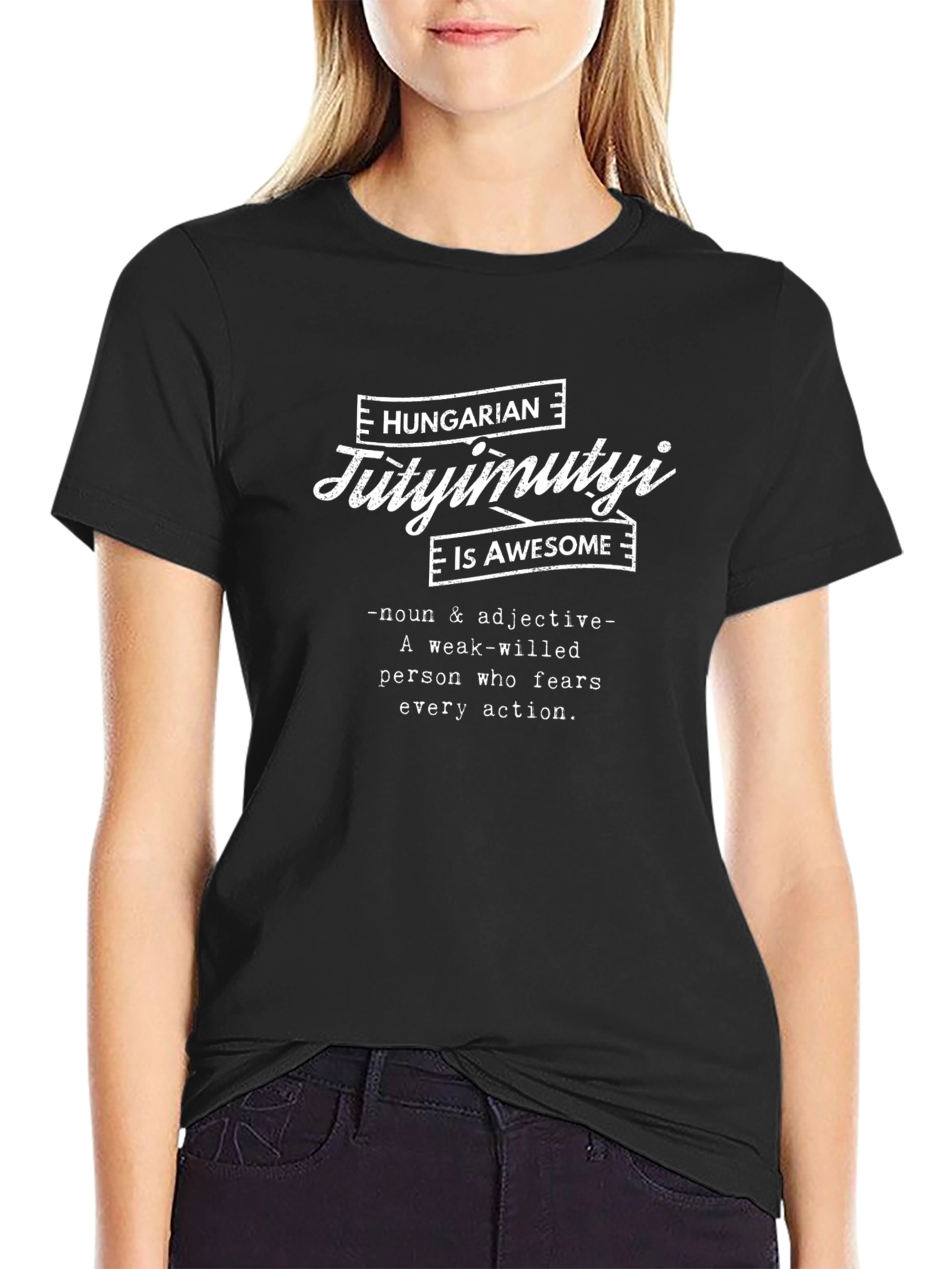 Hungarian Tutyimutyi Graphic T-Shirt - Funny Definition Tee