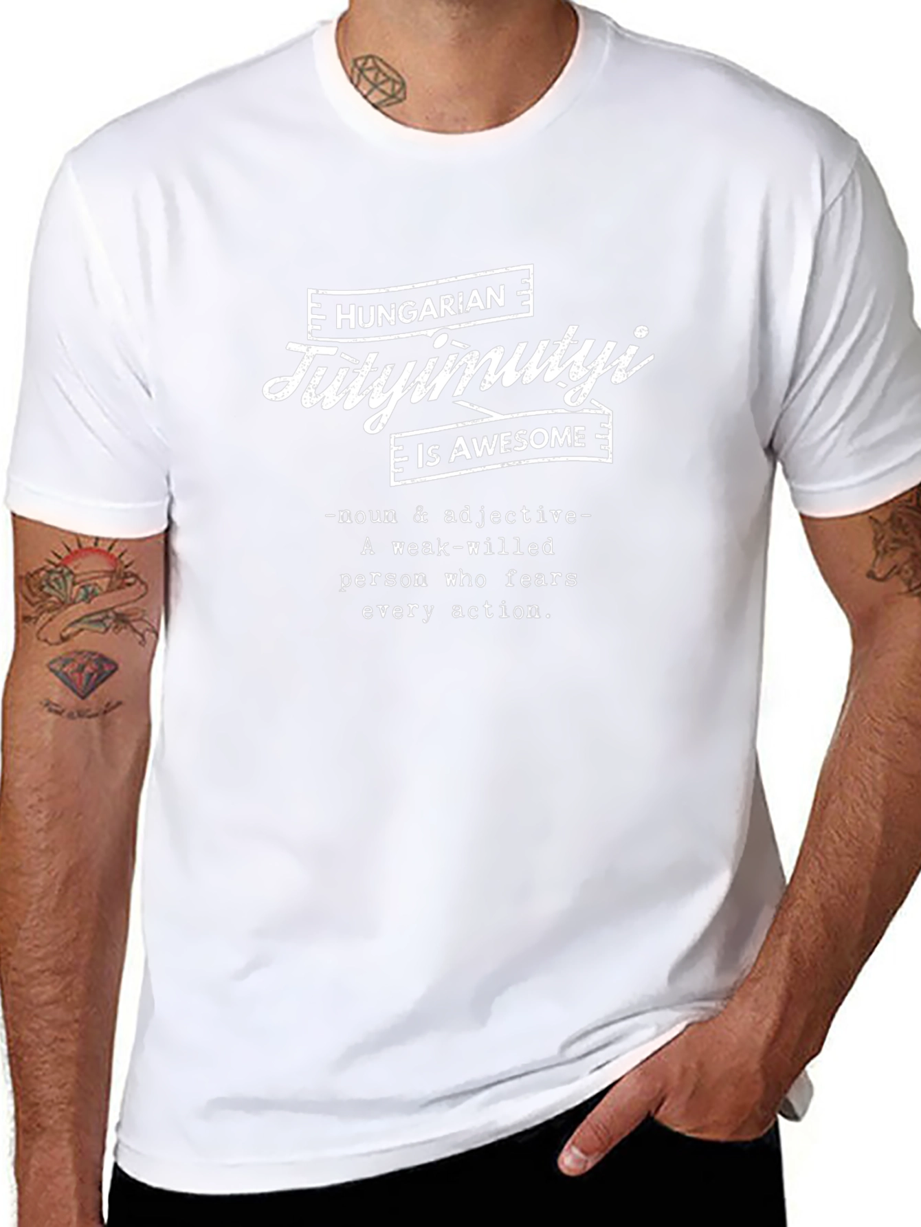Hungarian Tutyimutyi Graphic T-Shirt - Funny Definition Tee