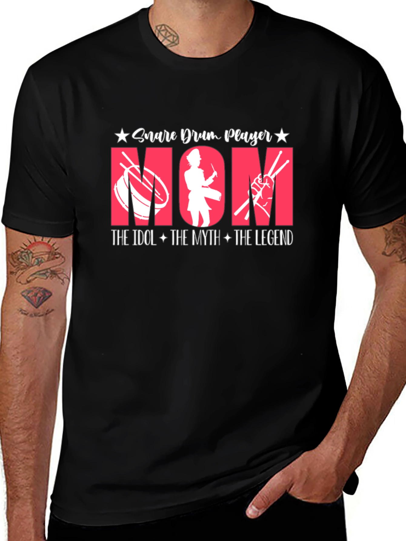 Snare Drum Player Mom T-Shirt