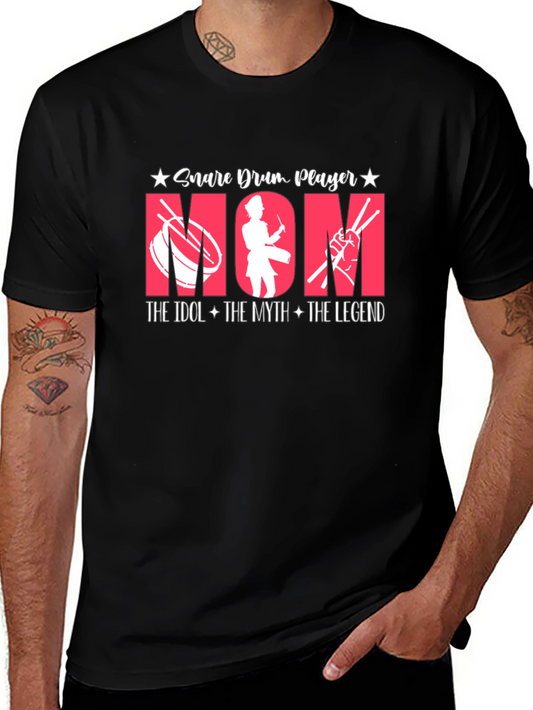 Snare Drum Player Mom T-Shirt