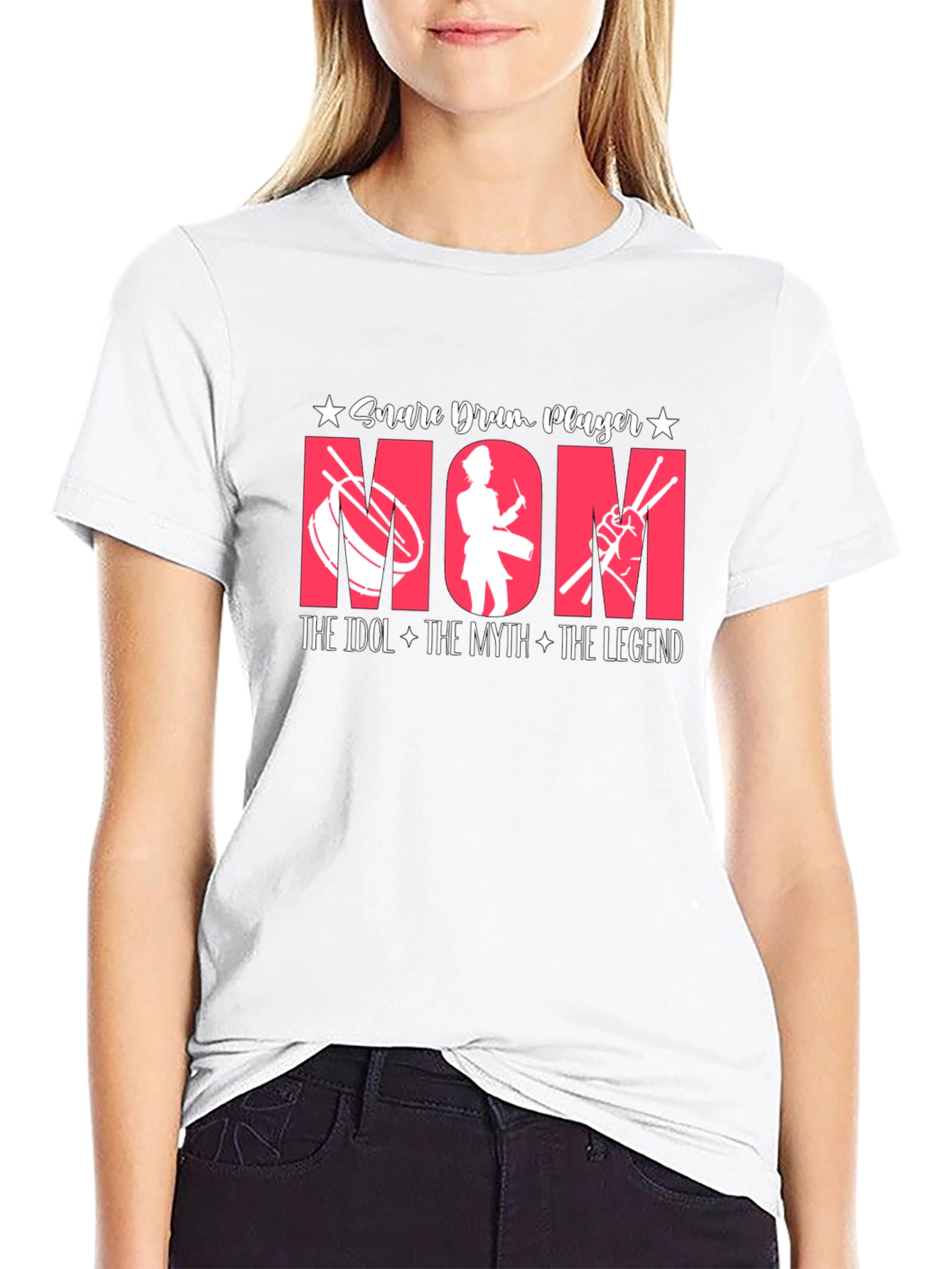 Snare Drum Player Mom T-Shirt