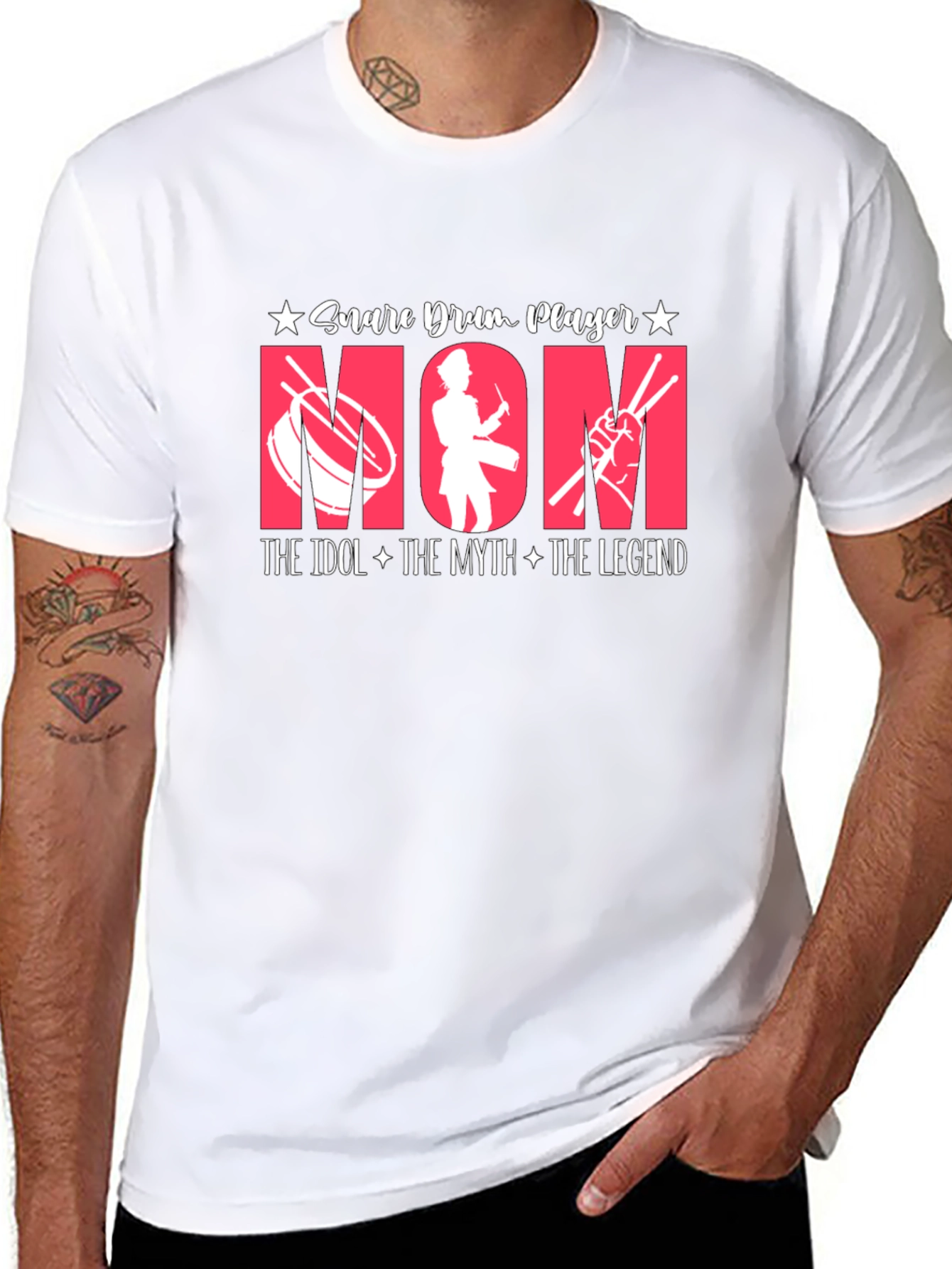Snare Drum Player Mom T-Shirt