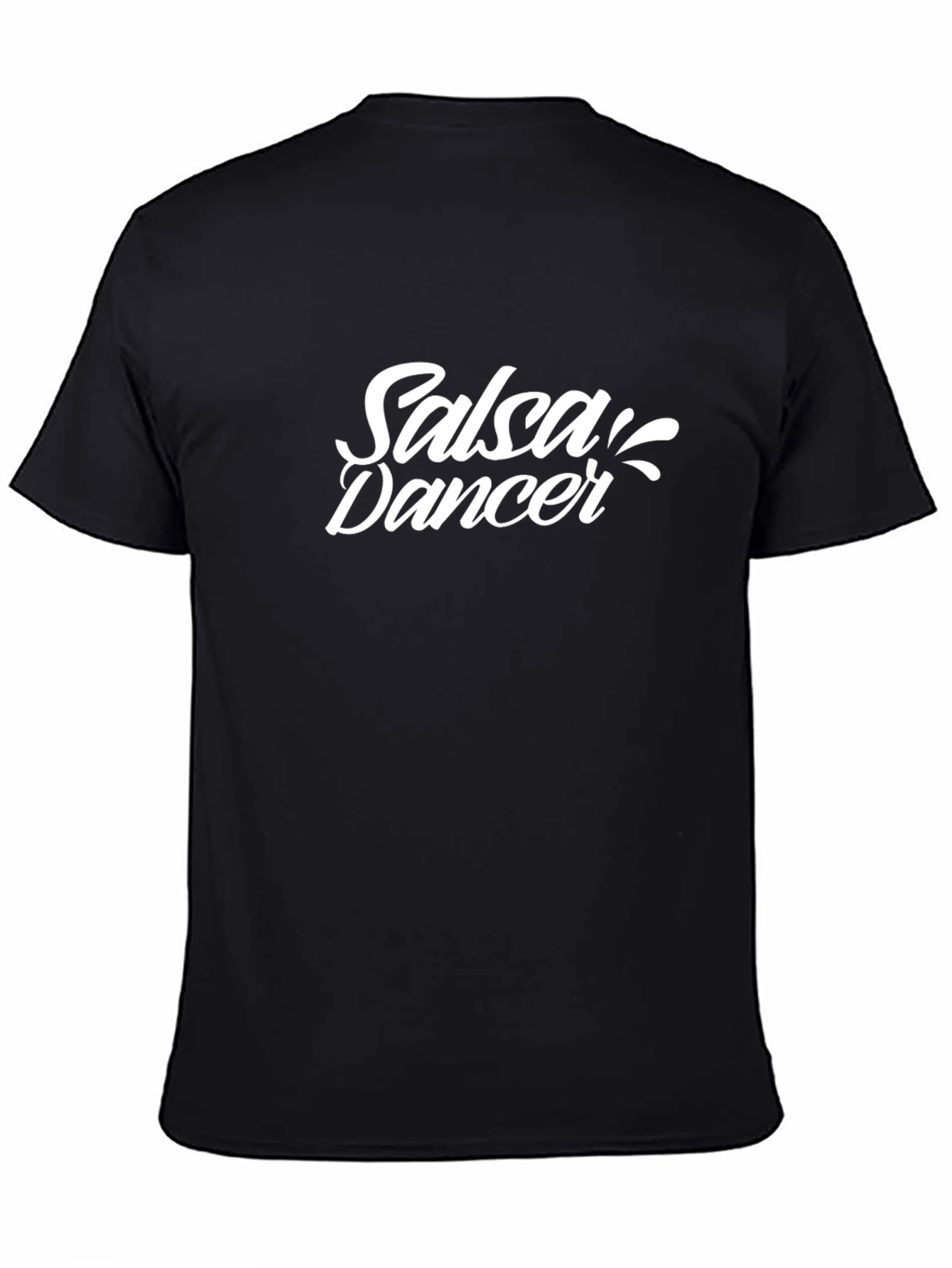 Salsa Dancer Black T-Shirt - Dance Apparel