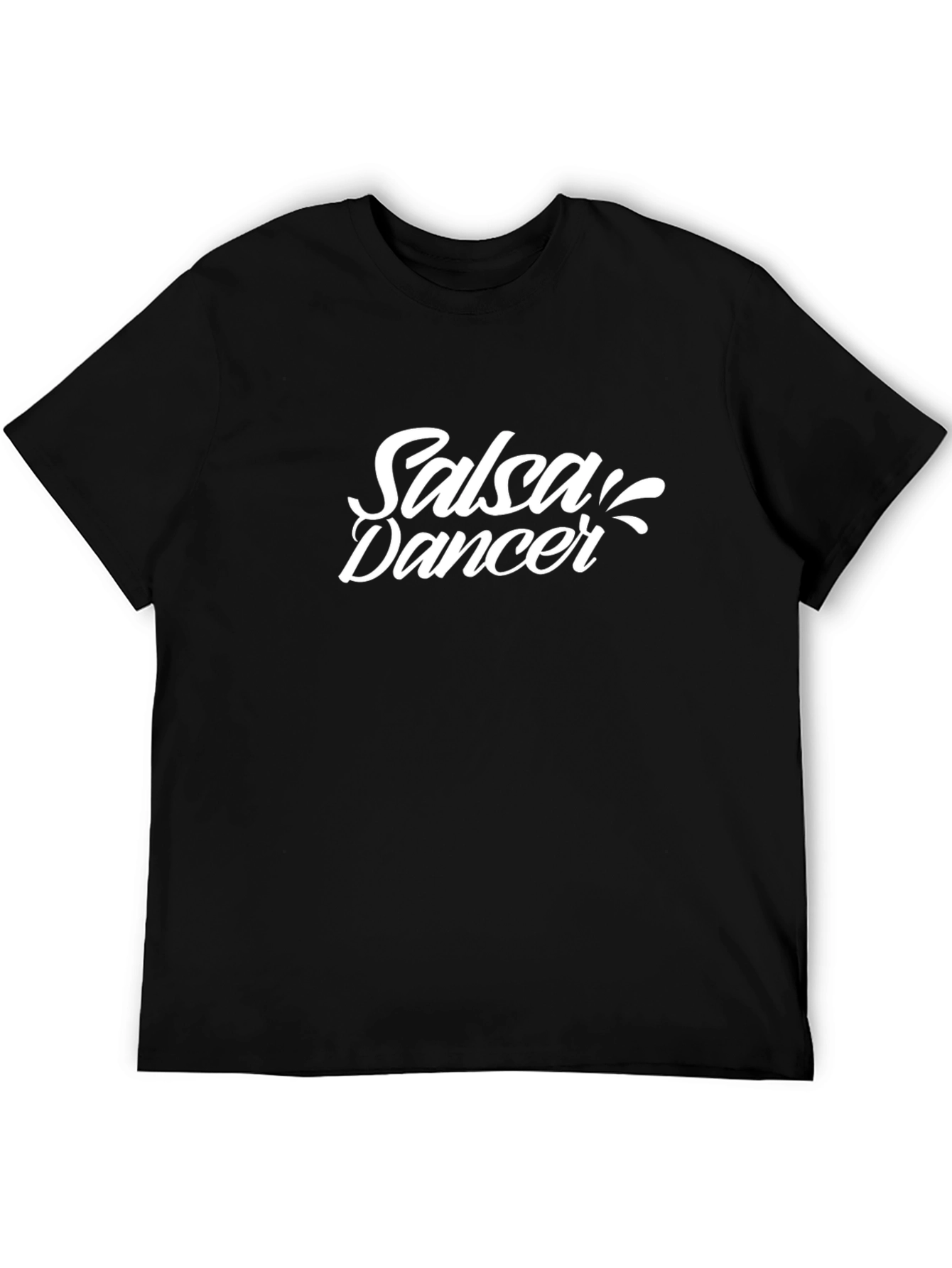 Salsa Dancer Black T-Shirt - Dance Apparel