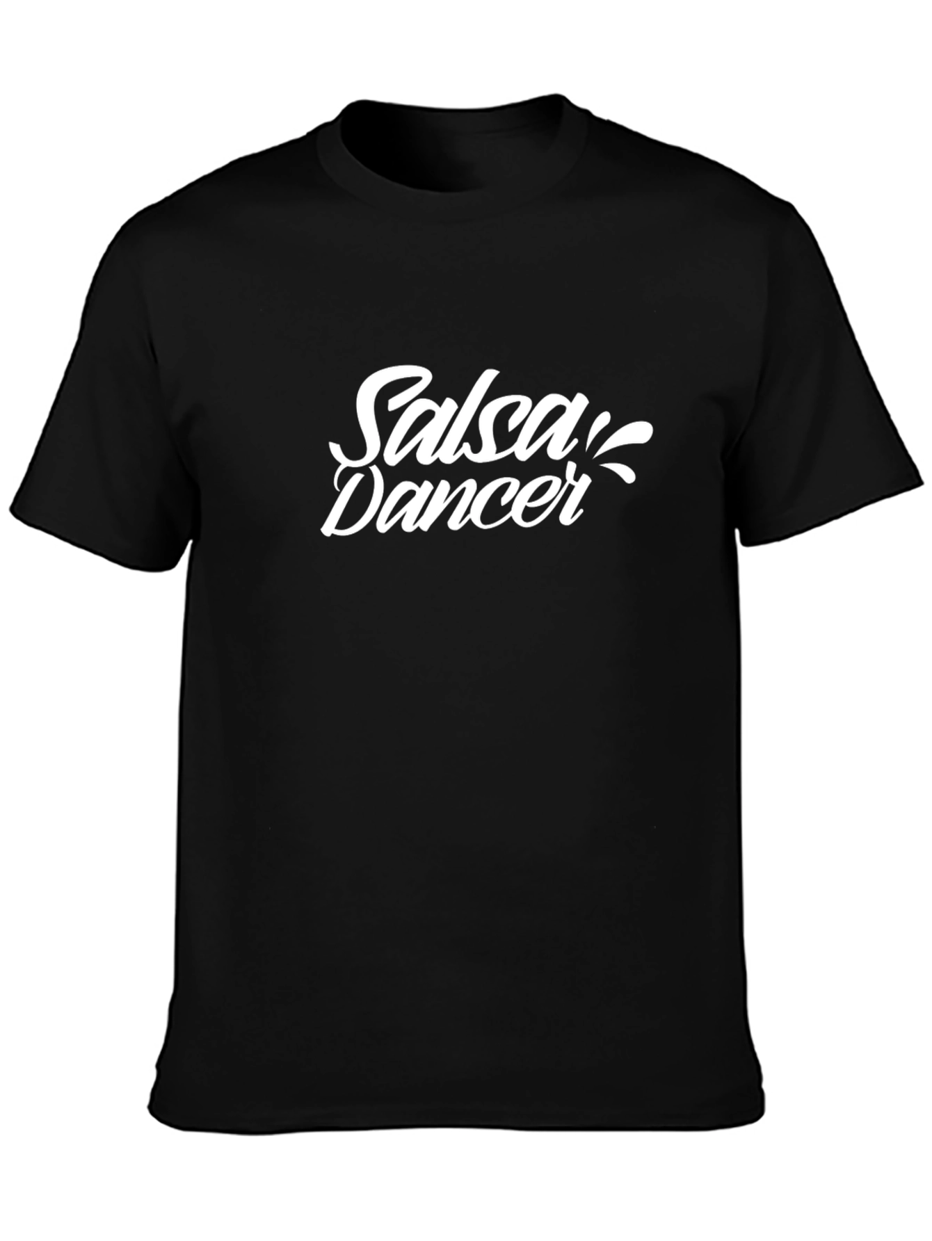 Salsa Dancer Black T-Shirt - Dance Apparel