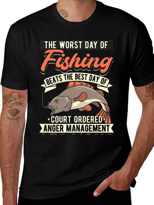 Fishing Anger Management T-Shirt
