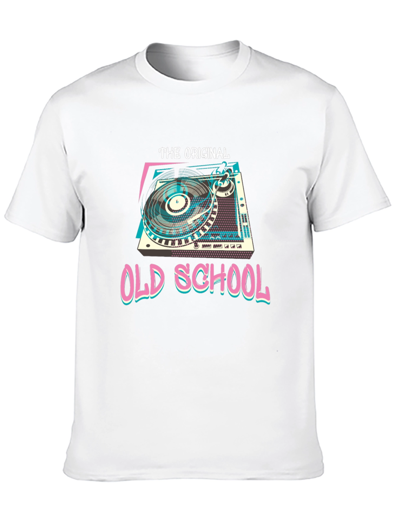 Original Old School DJ Turntable Graphic Tee