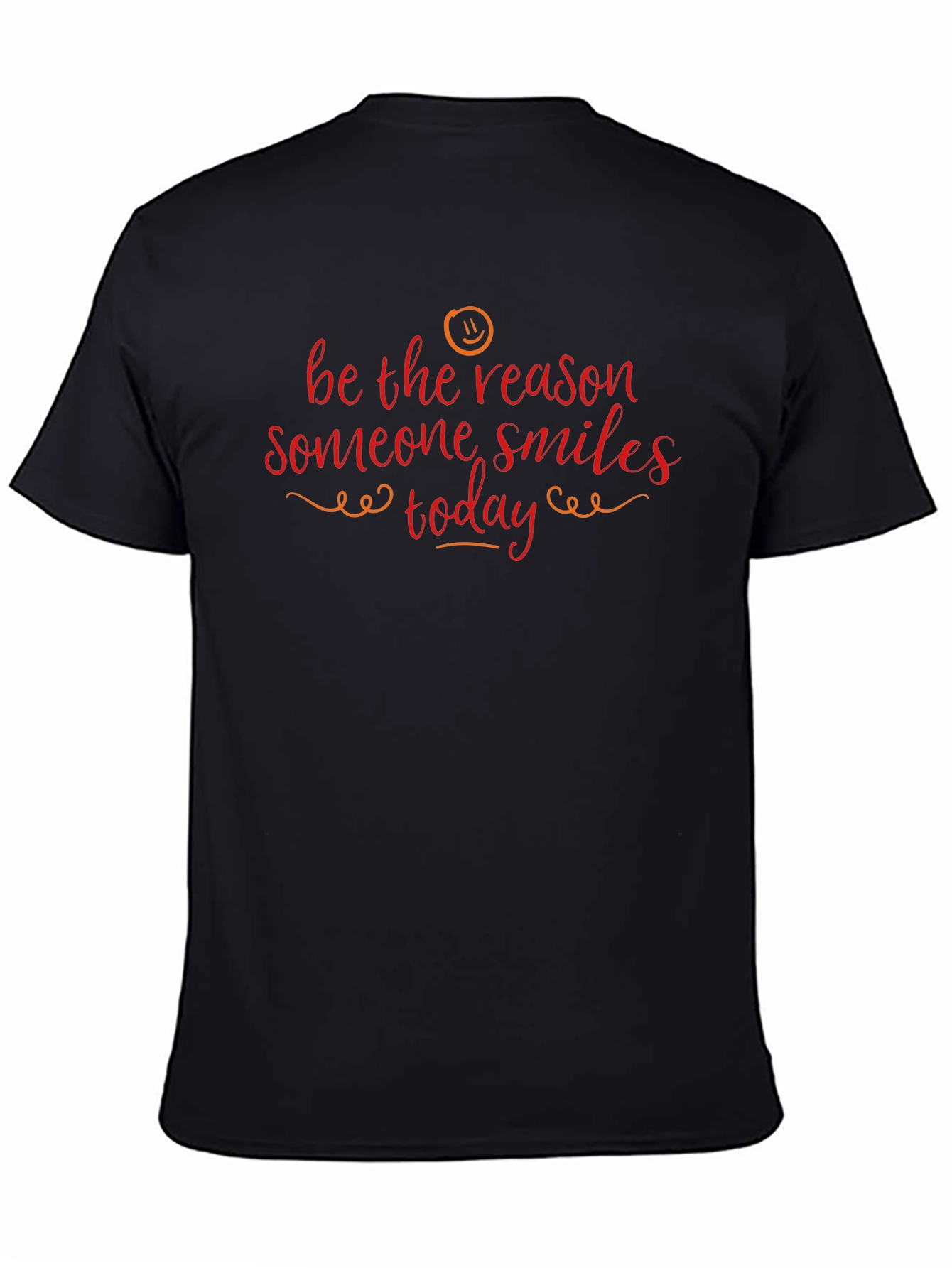 Be the Reason Someone Smiles Black T-Shirt