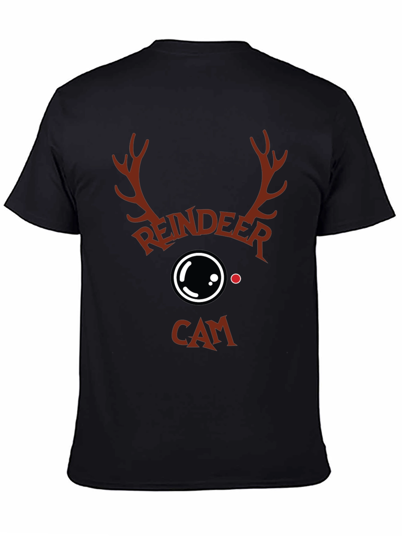 Reindeer Cam T-Shirt - Holiday Fun