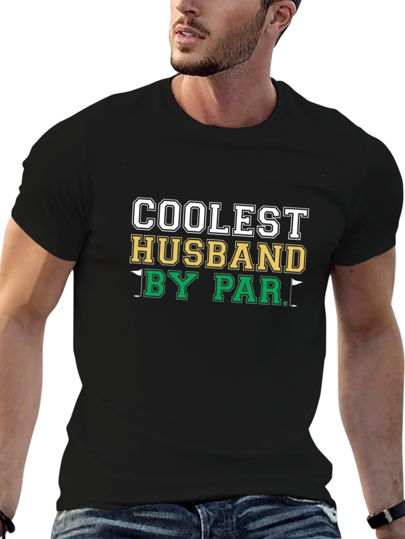 Coolest Husband By Par T-Shirt | Golfing Husband Tee