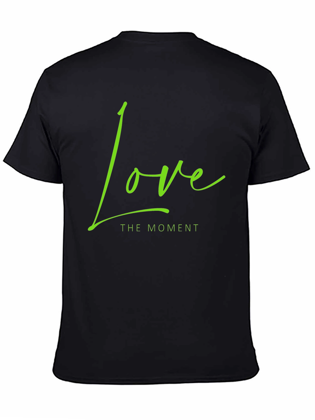 Love the Moment Black Graphic Tee