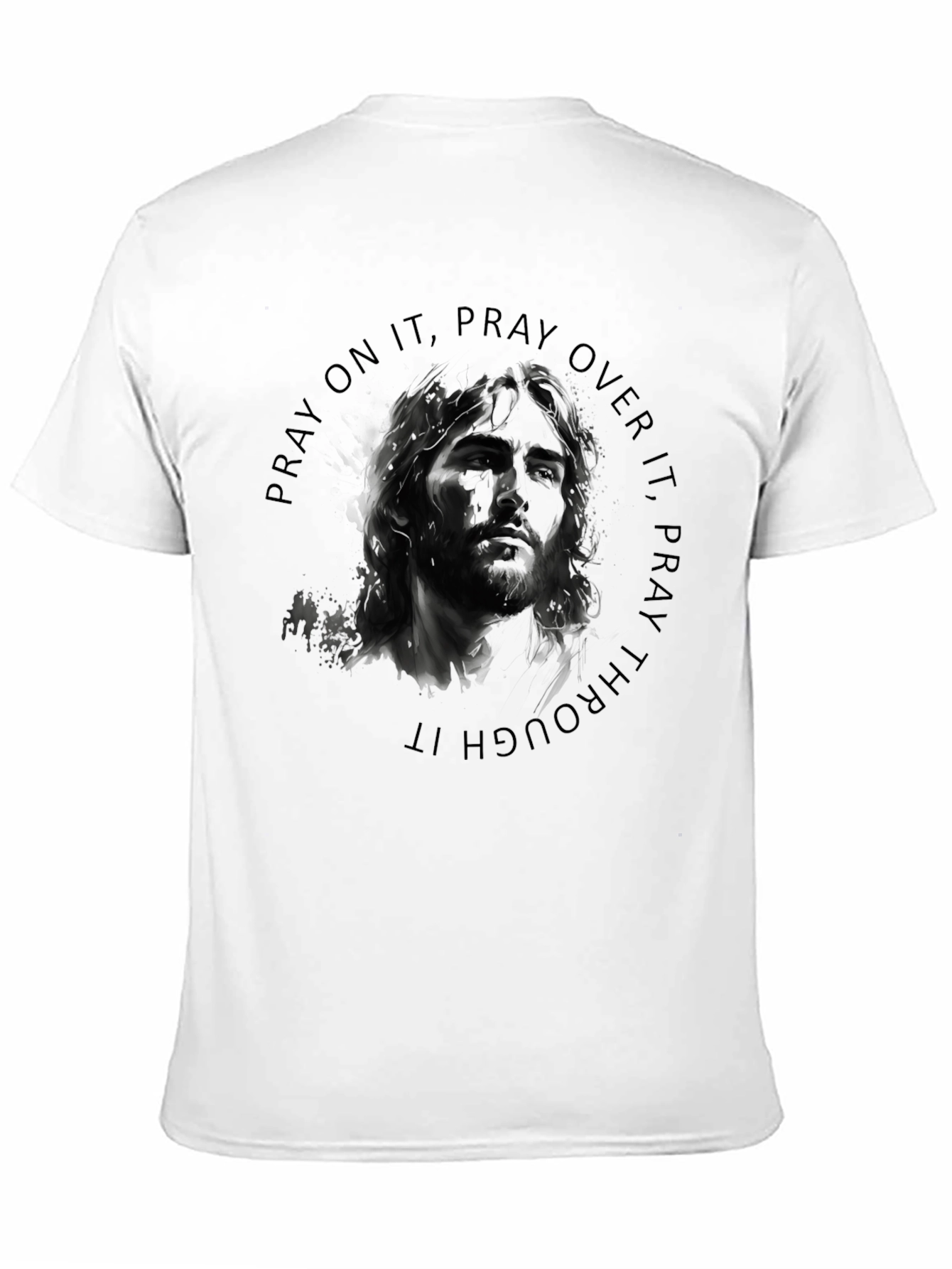 Pray On It Graphic T-Shirt - Soft Cotton Blend