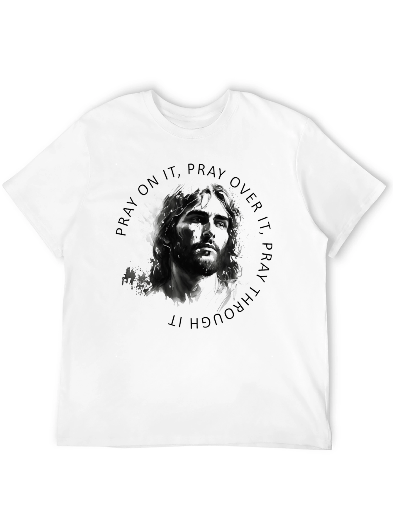 Pray On It Graphic T-Shirt - Soft Cotton Blend