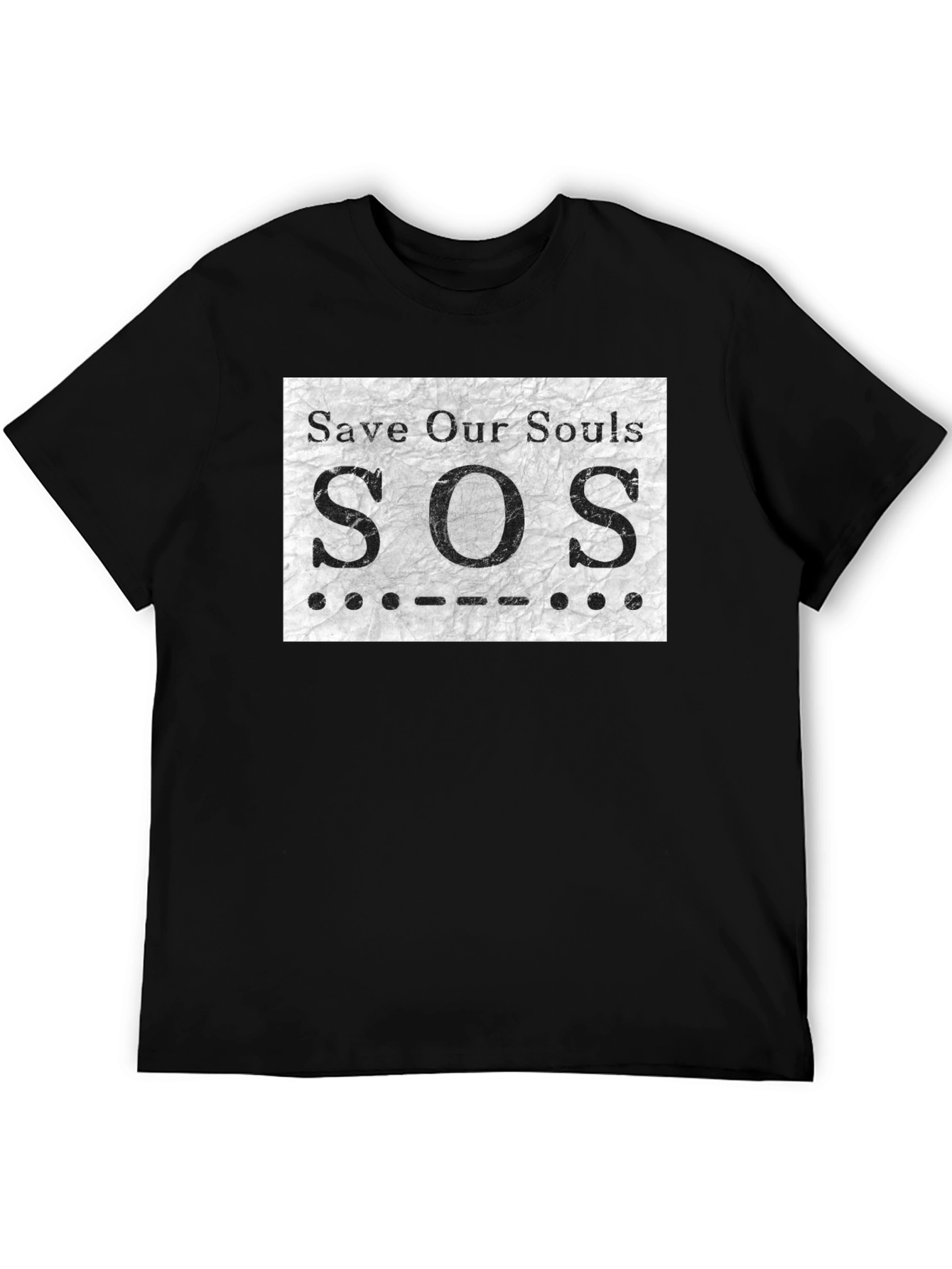 SOS Save Our Souls Graphic T-Shirt