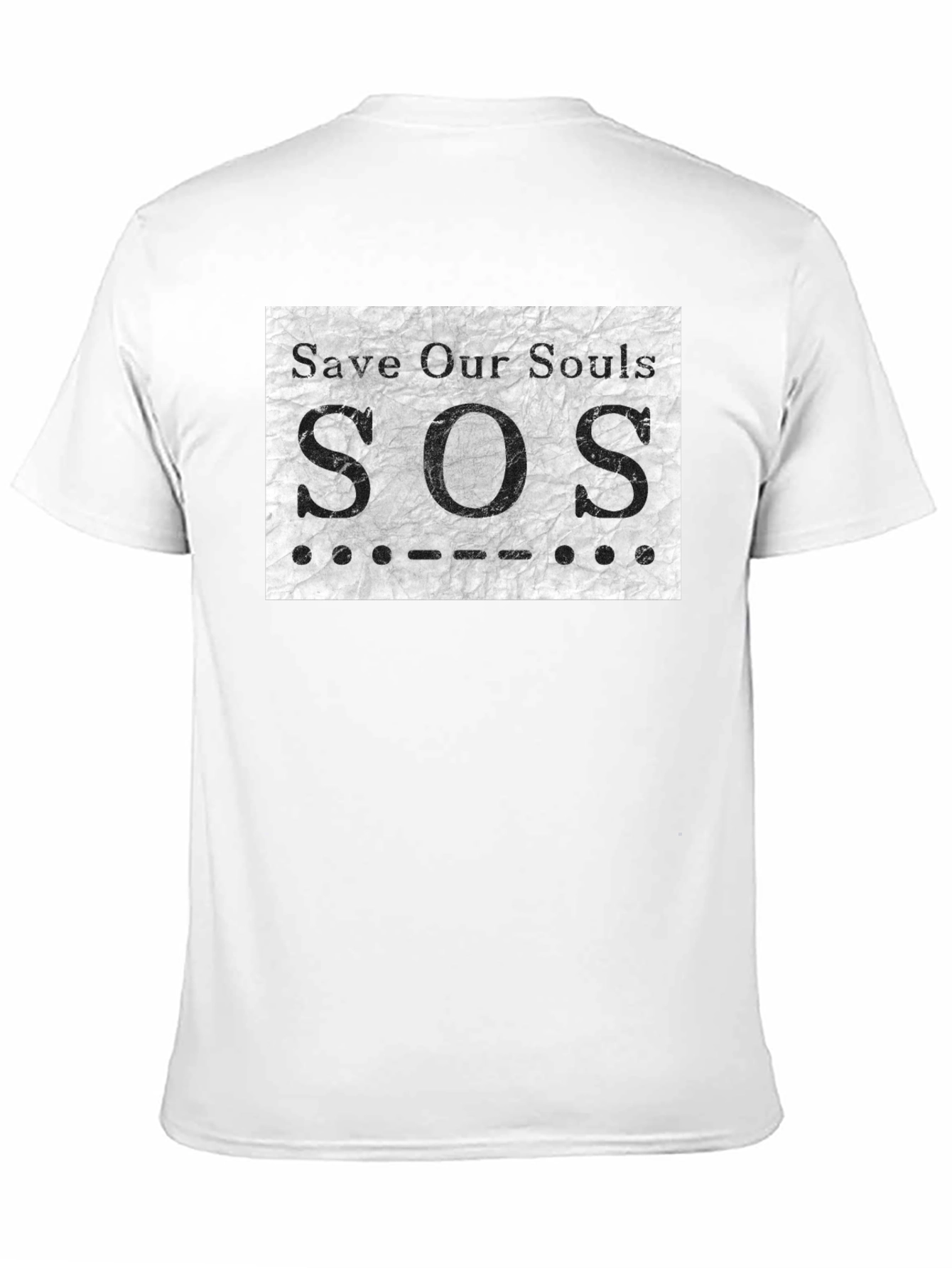 SOS Save Our Souls Graphic T-Shirt