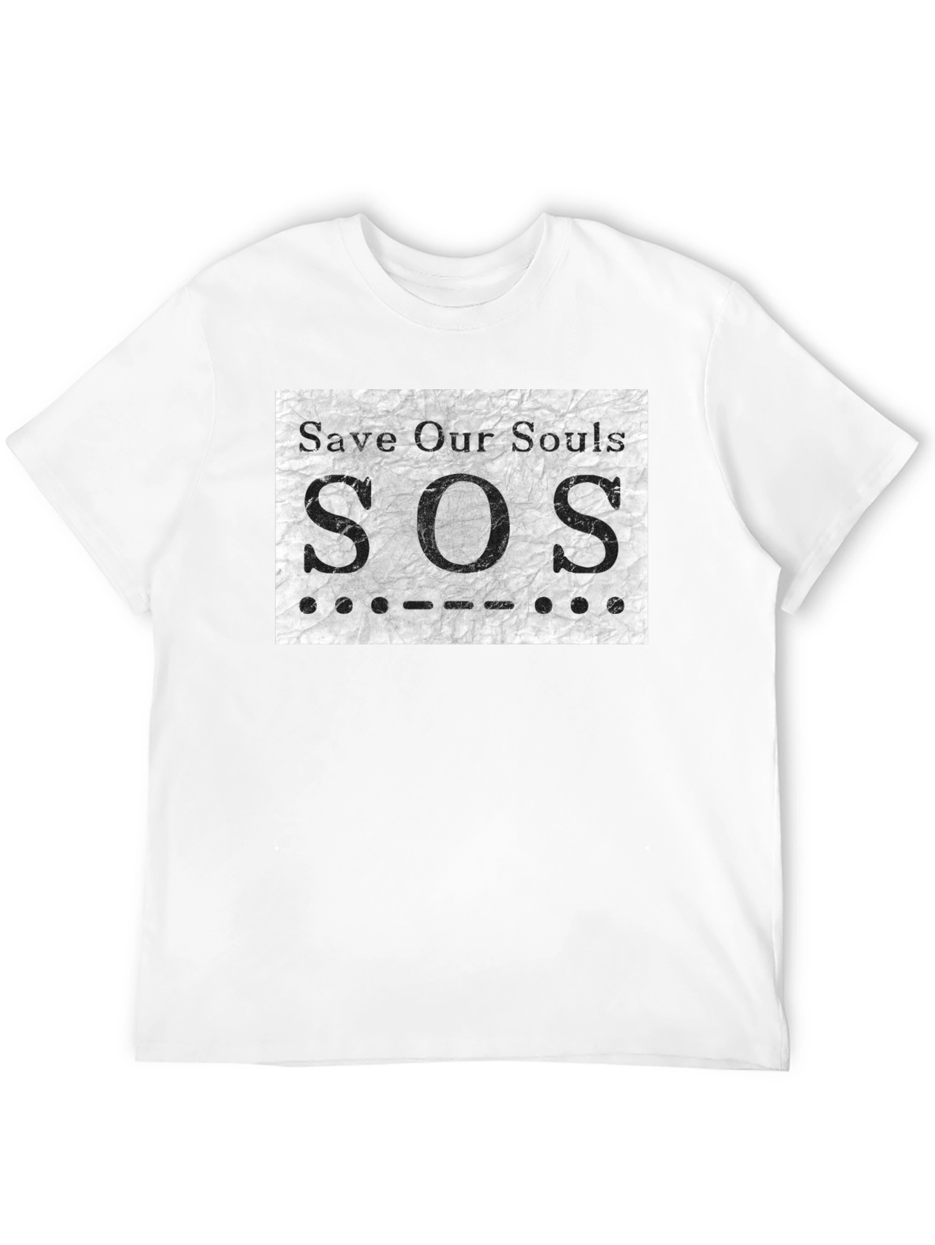 SOS Save Our Souls Graphic T-Shirt