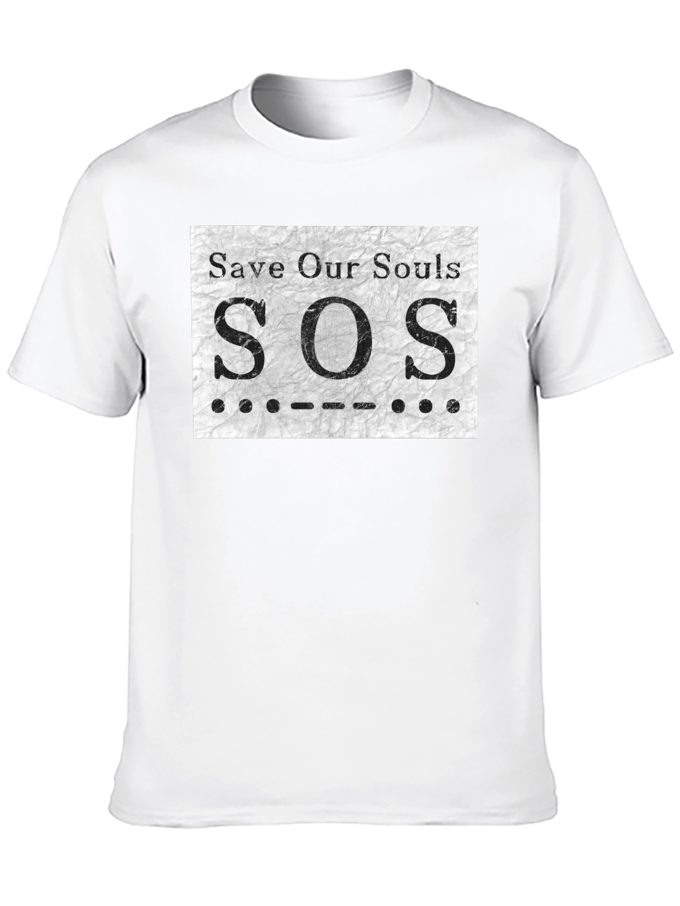 SOS Save Our Souls Graphic T-Shirt