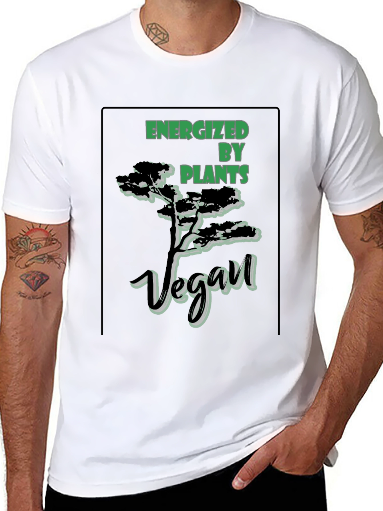 Energized By Plants Vegan T-Shirt