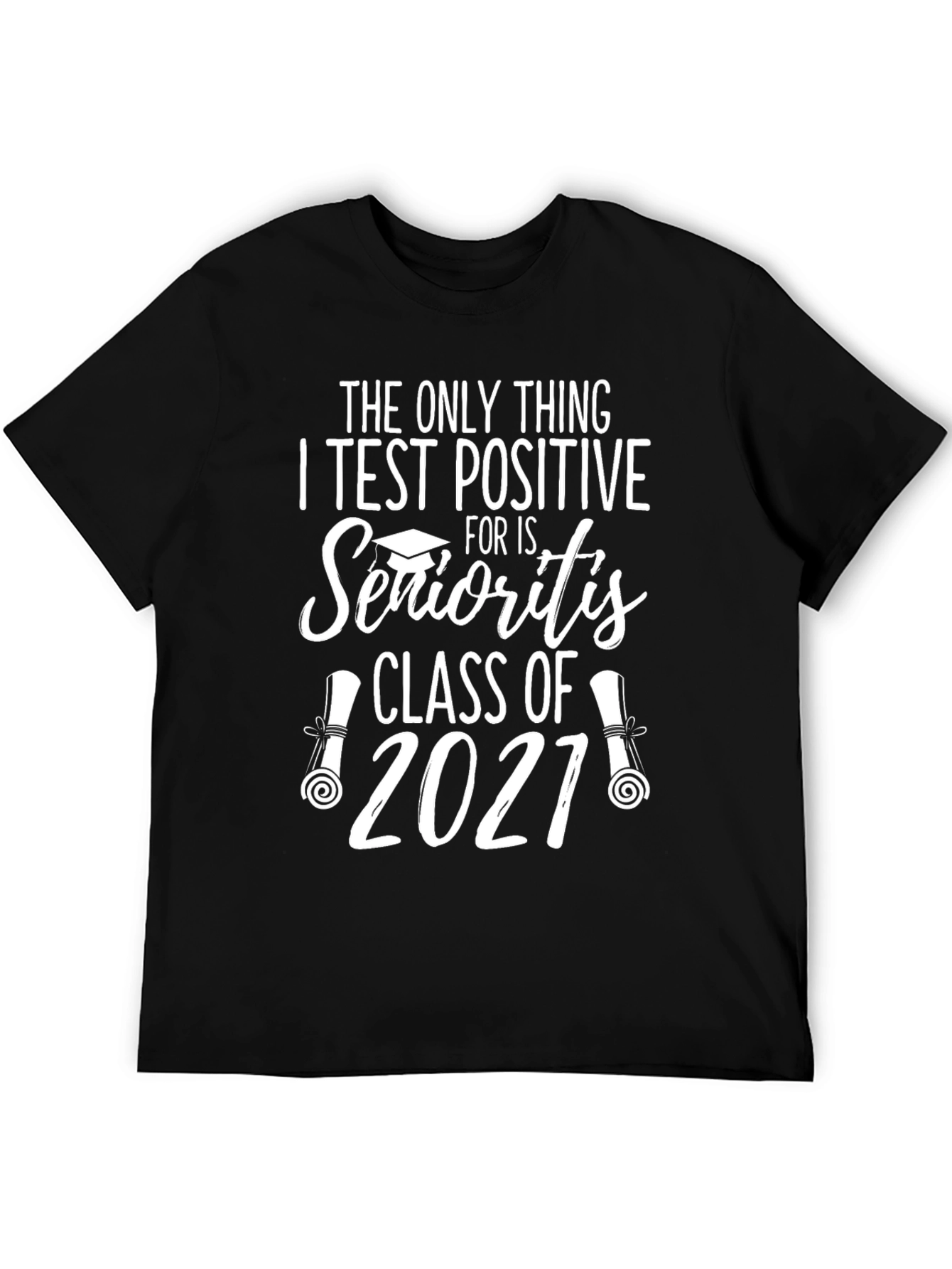 Senioritis Class of 2021 Graduation T-Shirt