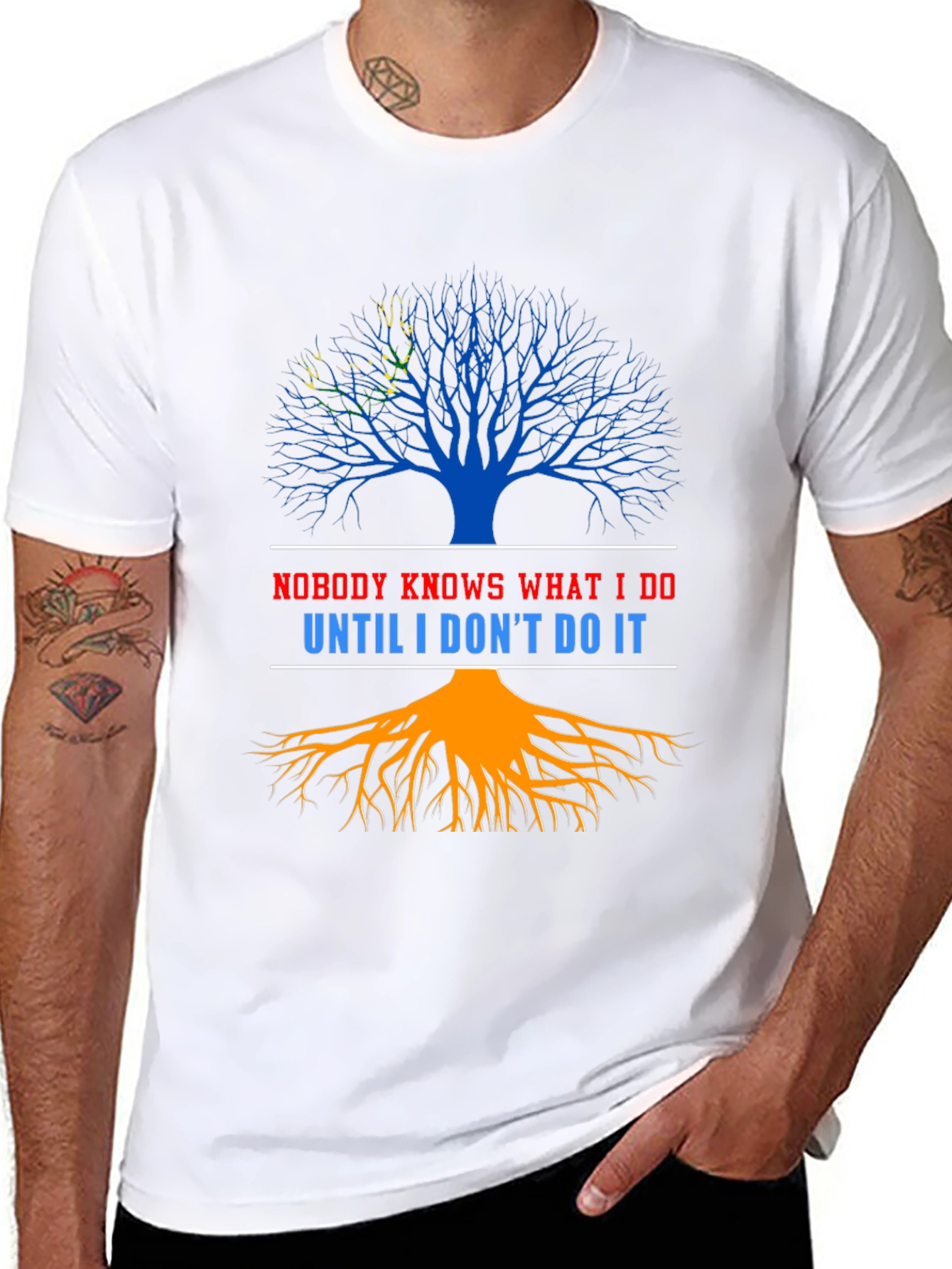 Tree of Life Graphic T-Shirt - Novelty Design