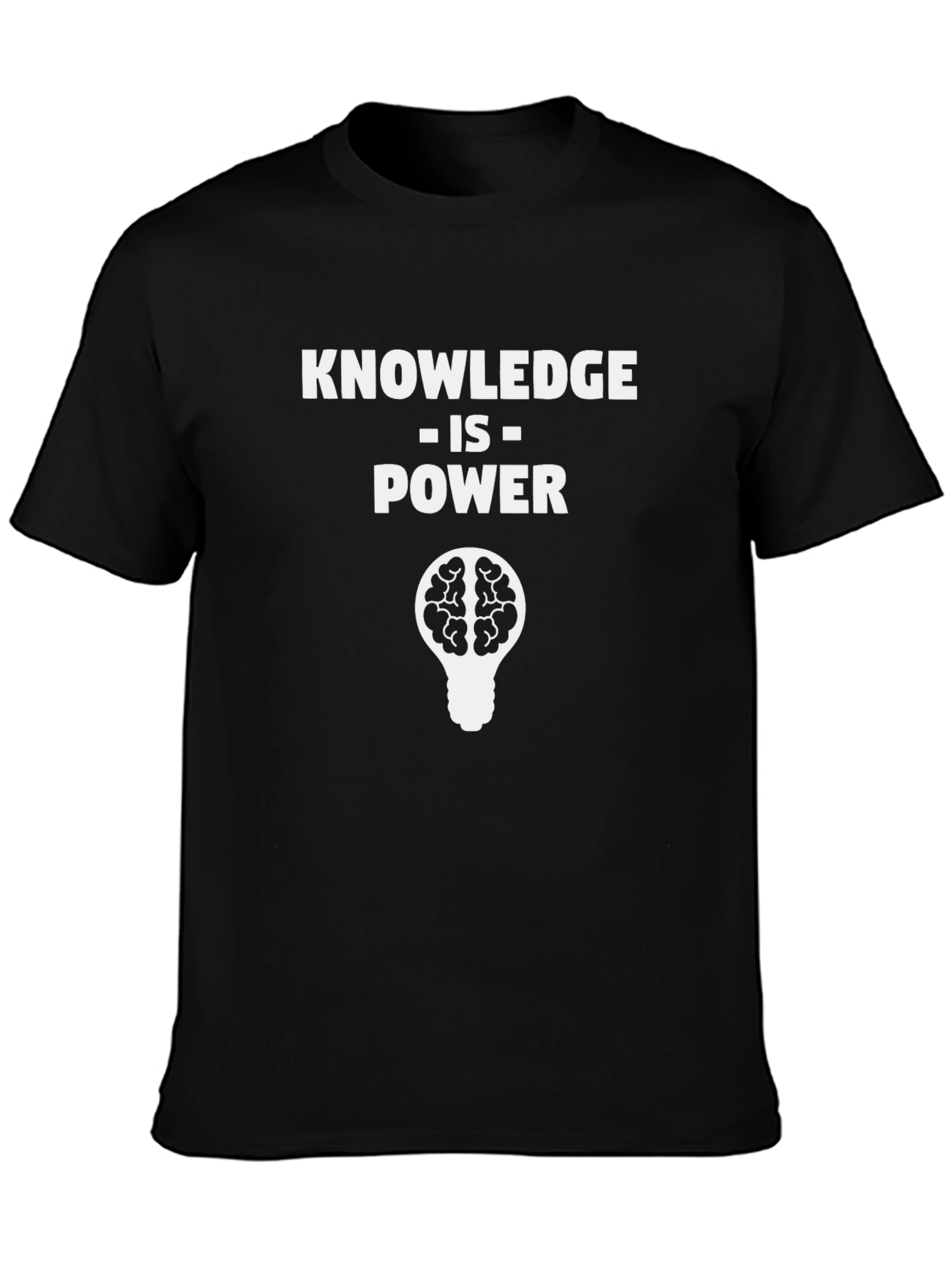 Knowledge Is Power Brain T-Shirt