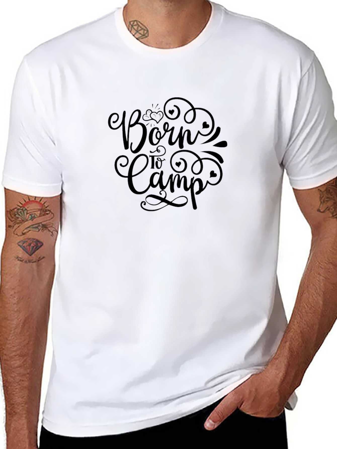 Born to Camp T-Shirt - Adventure Ready!