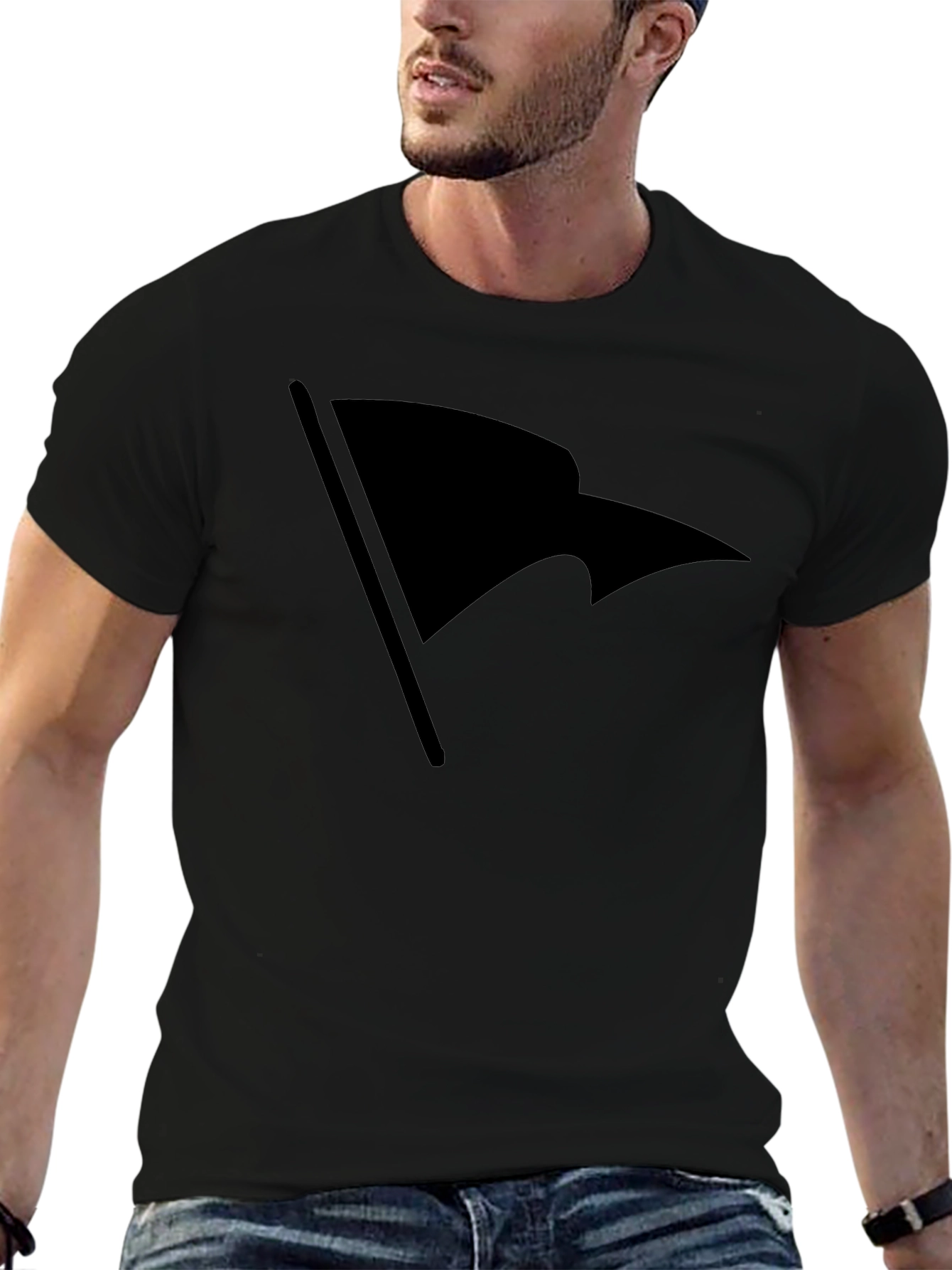 Black Flag Graphic T-Shirt - Stylish Casual Wear