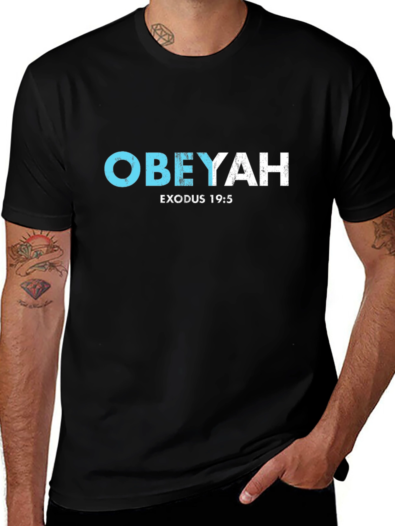 Obeyah Exodus 19:5 T-Shirt