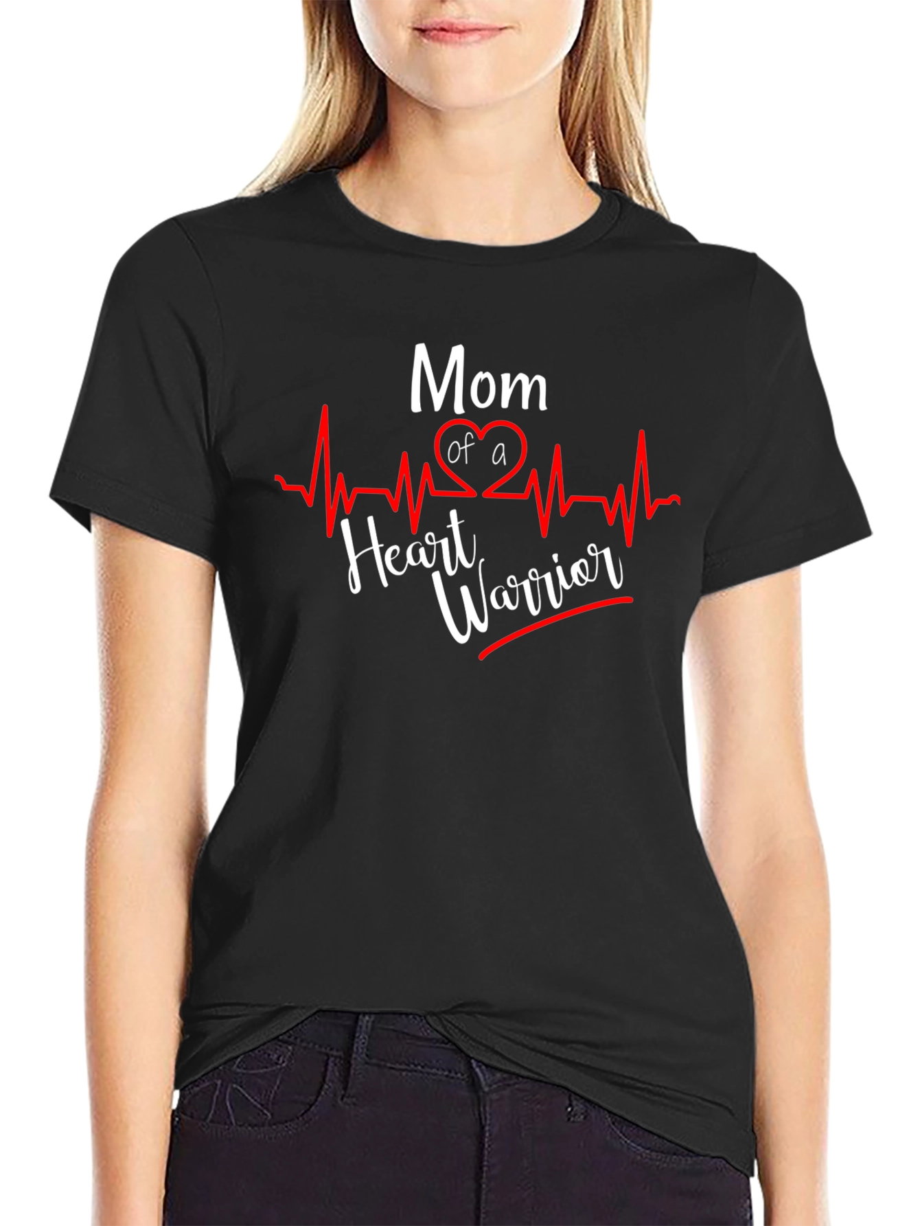 Mom of a Heart Warrior T-Shirt