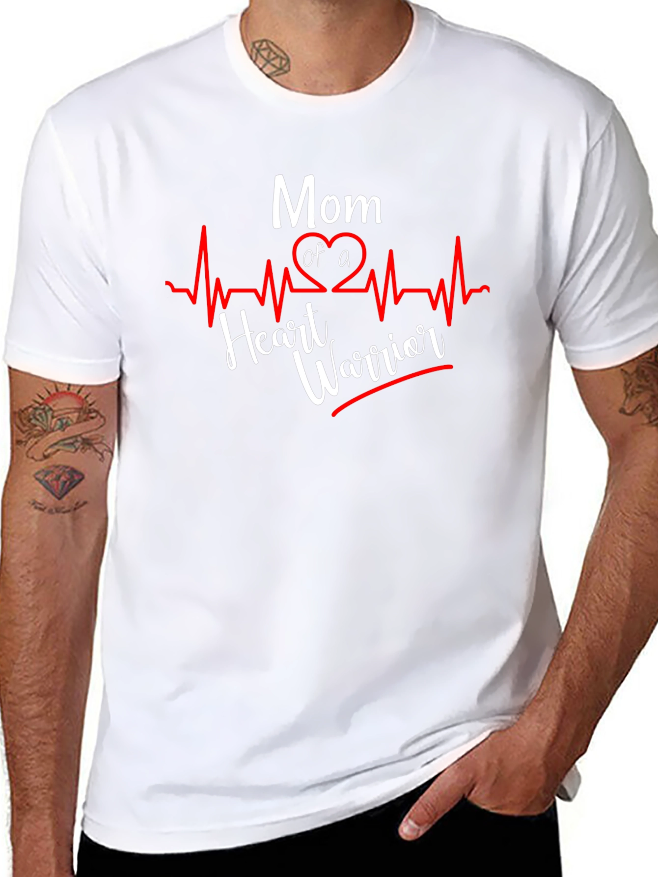 Mom of a Heart Warrior T-Shirt