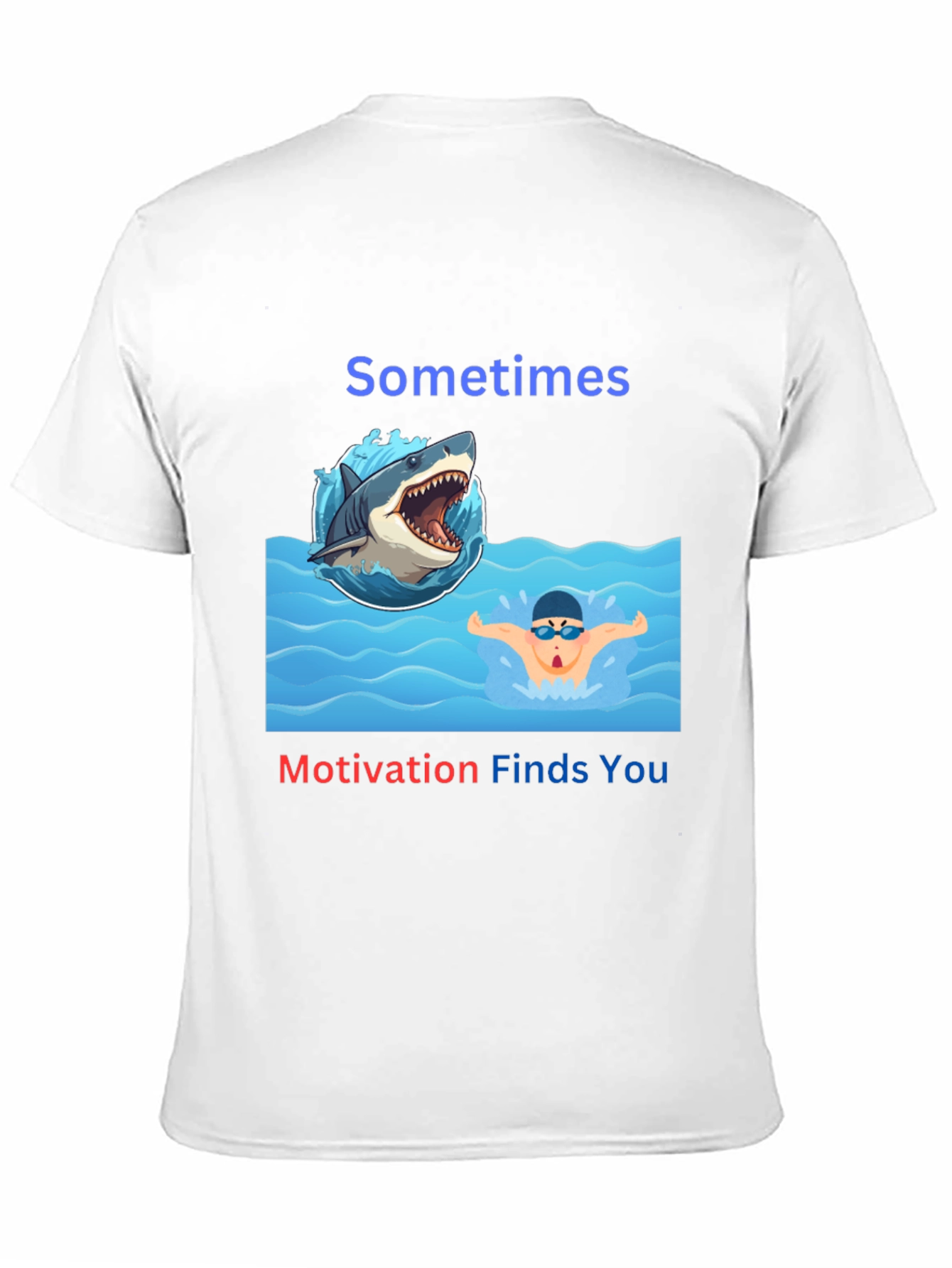 Sometimes Motivation Finds You T-Shirt