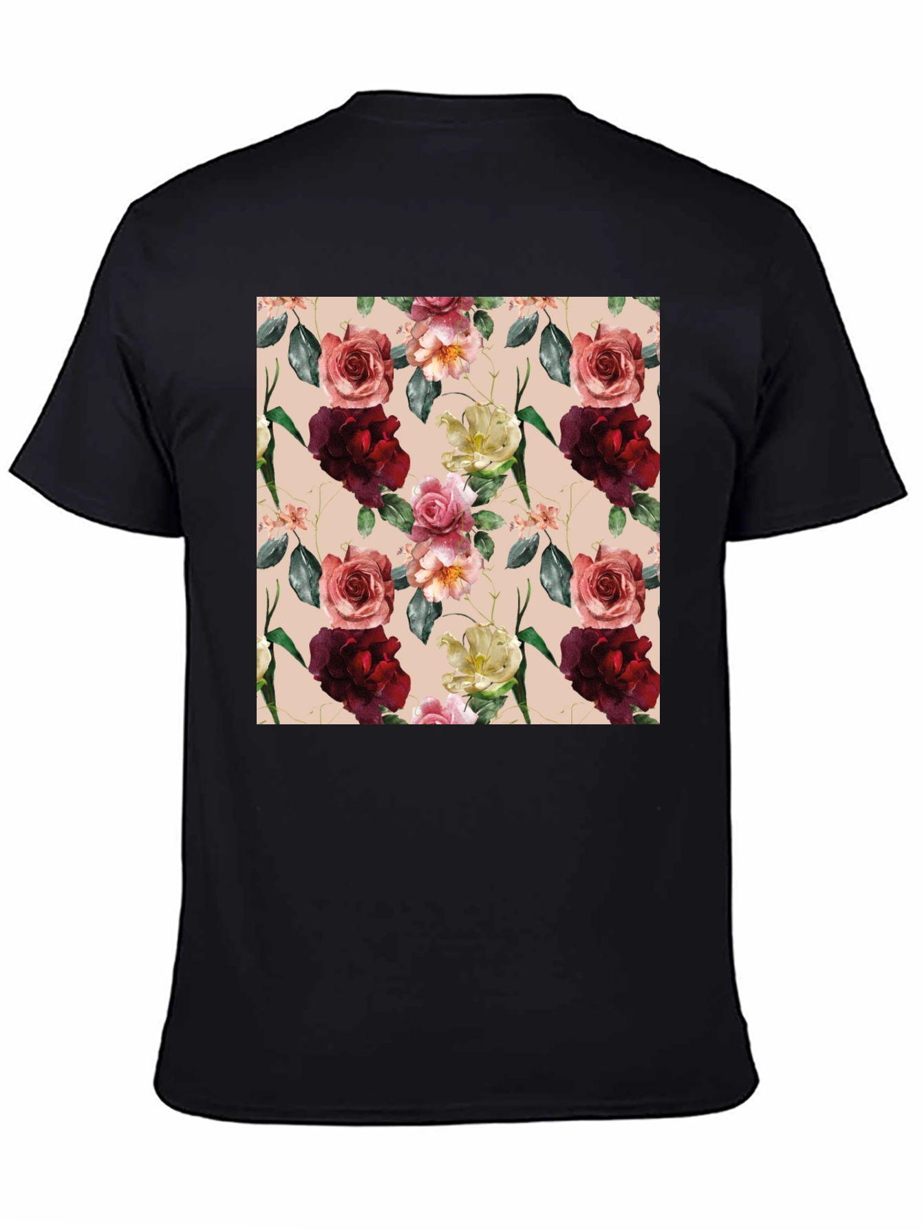 Floral Print T-Shirt for Men
