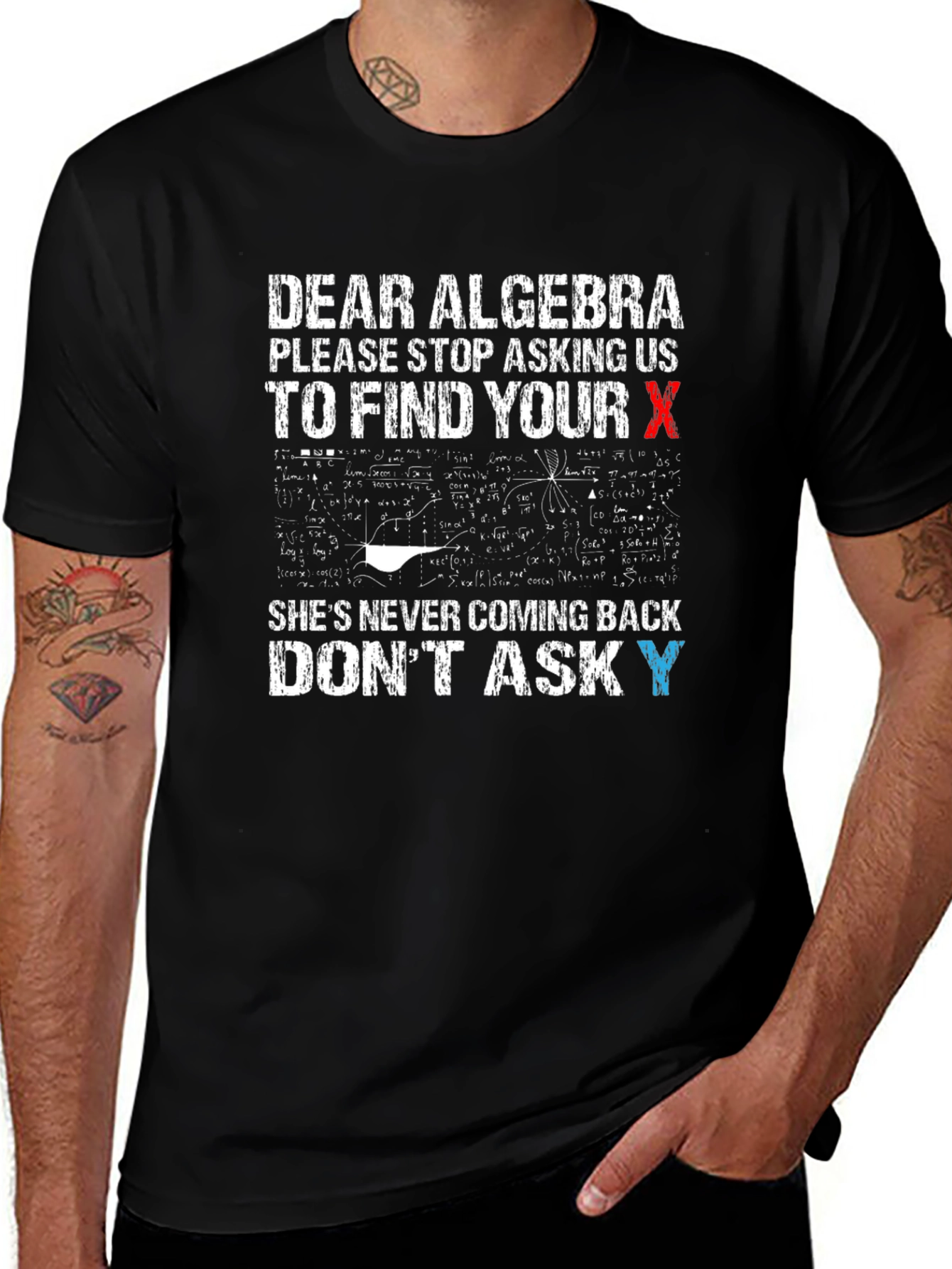Dear Algebra Funny Math T-Shirt