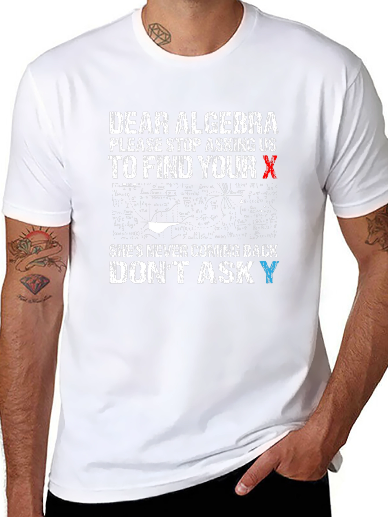 Dear Algebra Funny Math T-Shirt