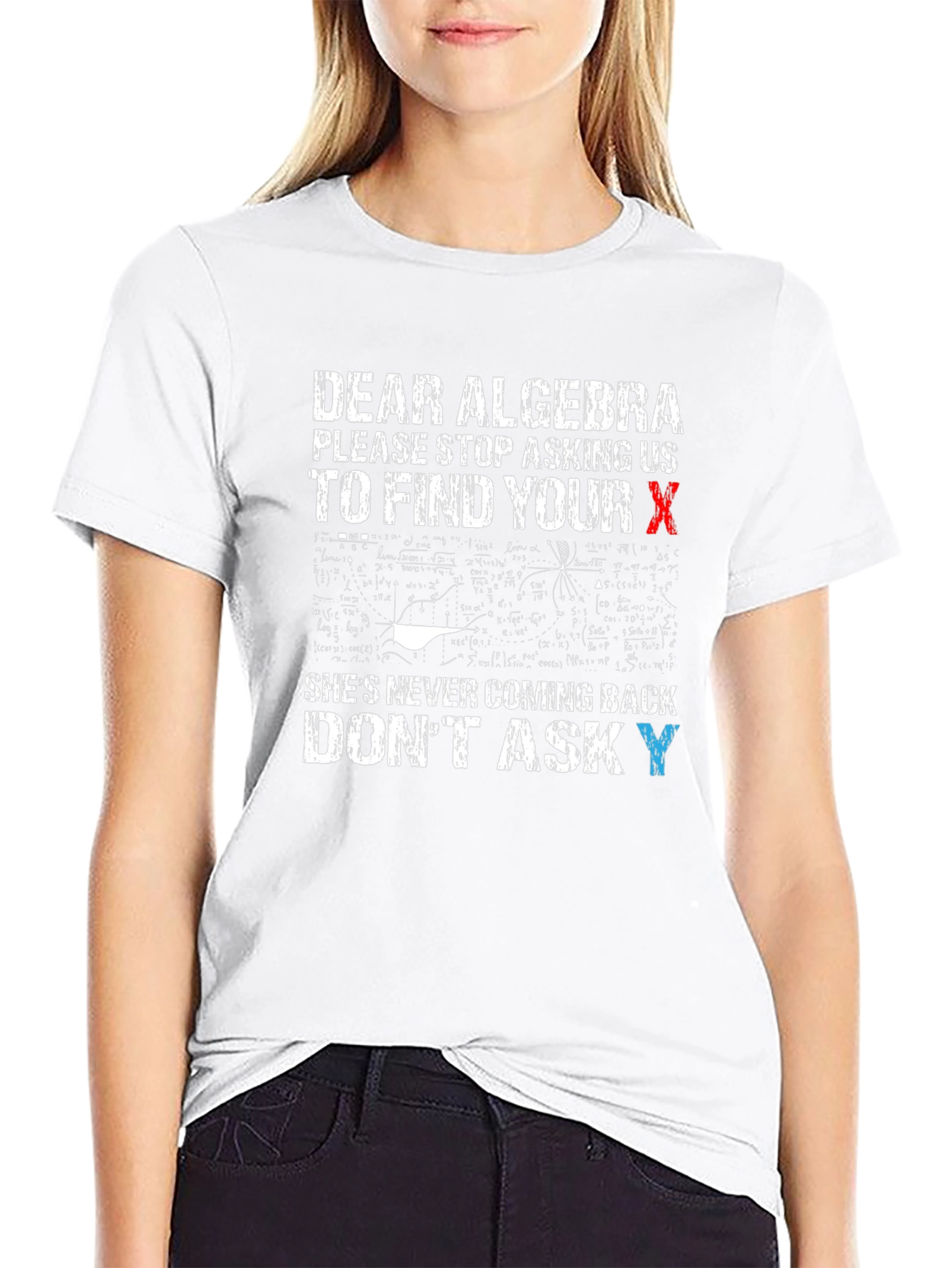 Dear Algebra Funny Math T-Shirt