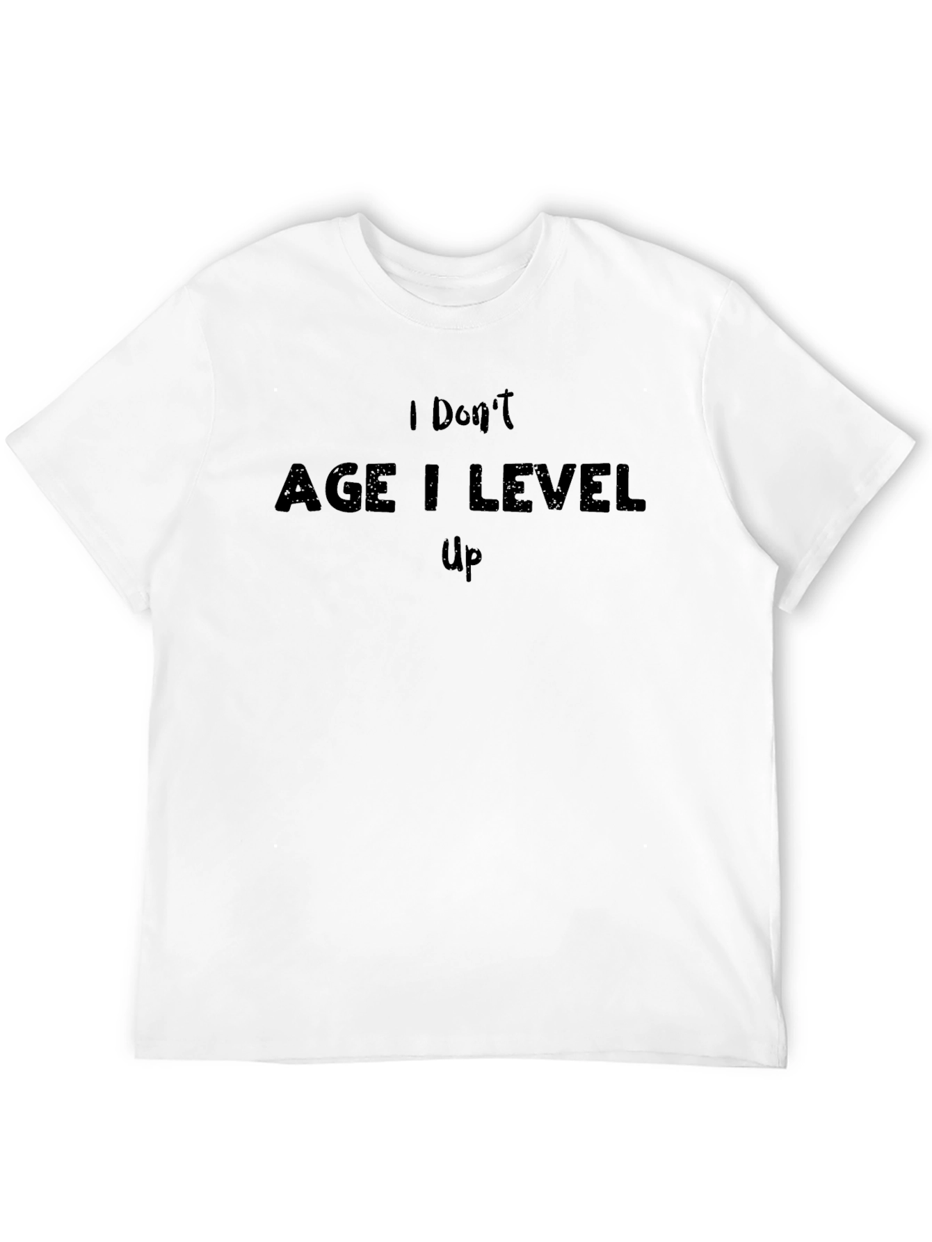 I Dont Age I Level Up Graphic Tee