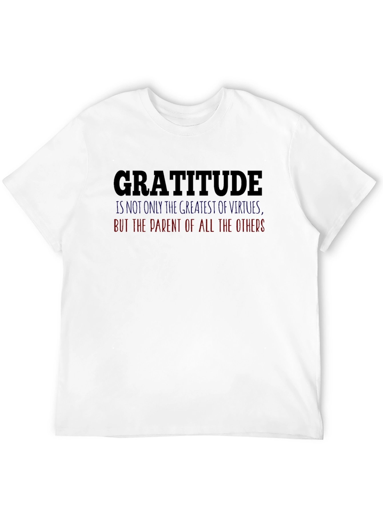 Gratitude Graphic Tee - Motivational T-Shirt