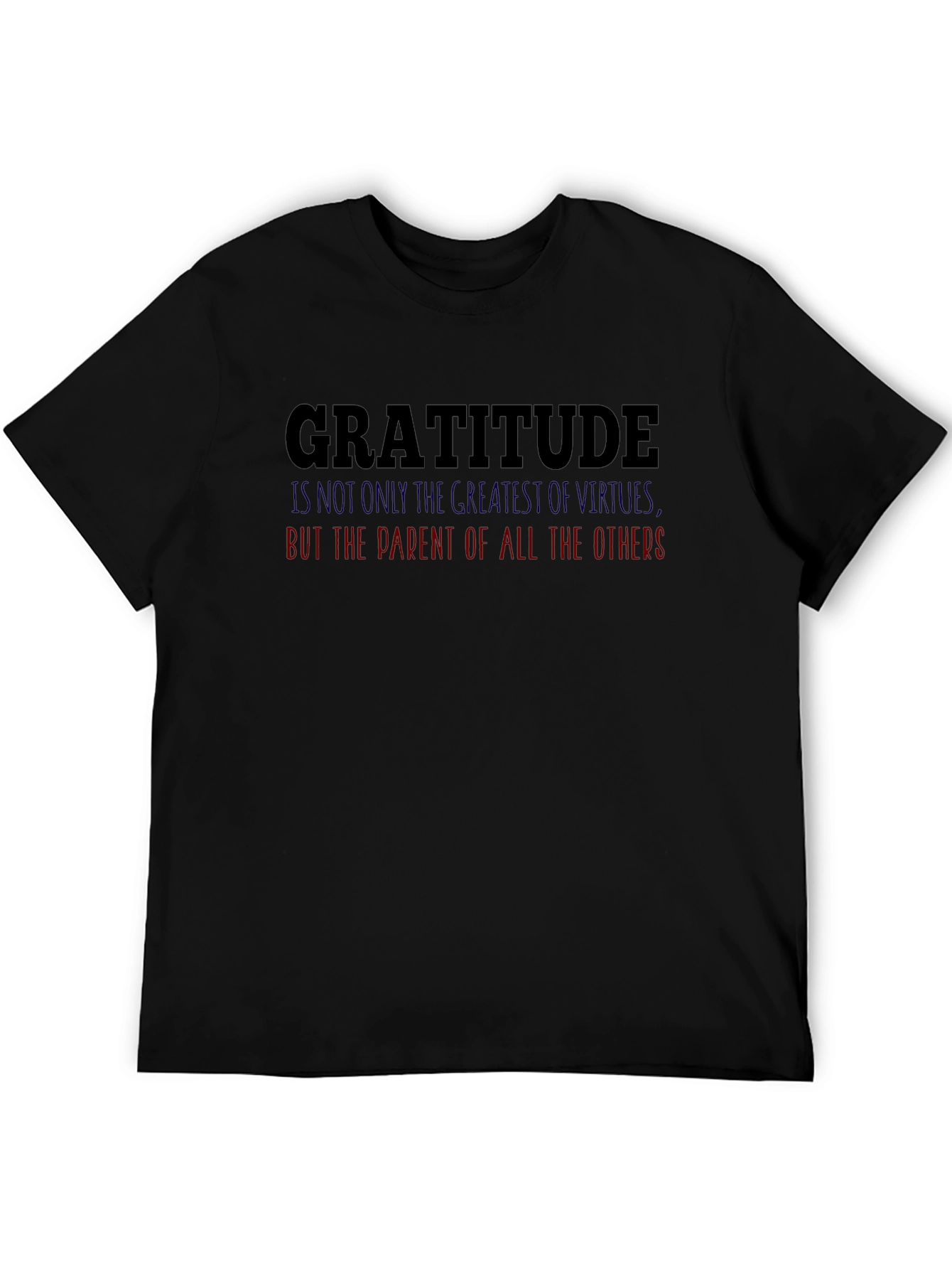 Gratitude Graphic Tee - Motivational T-Shirt
