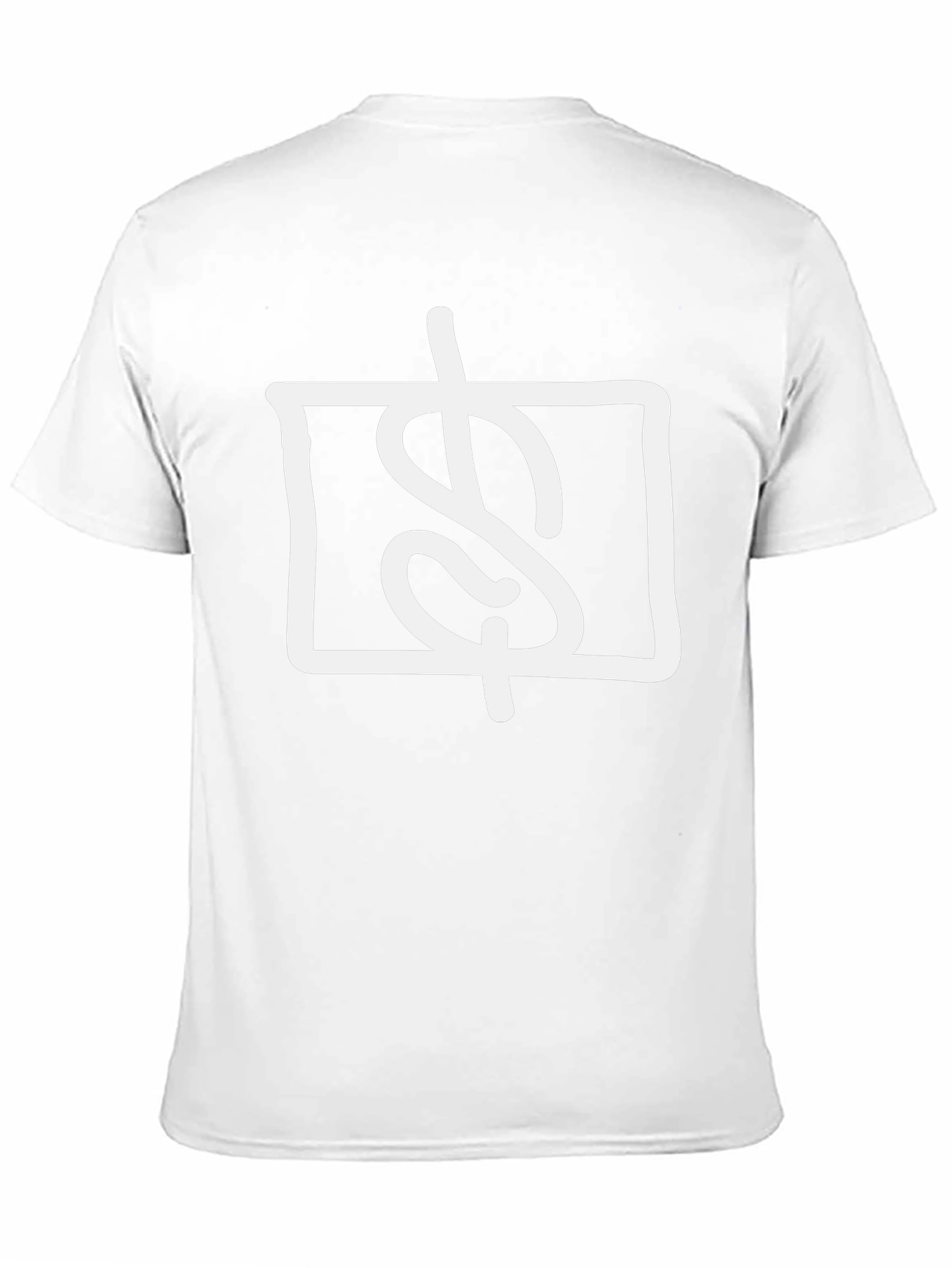 Modern Graphic Tee - Dollar Sign in Square