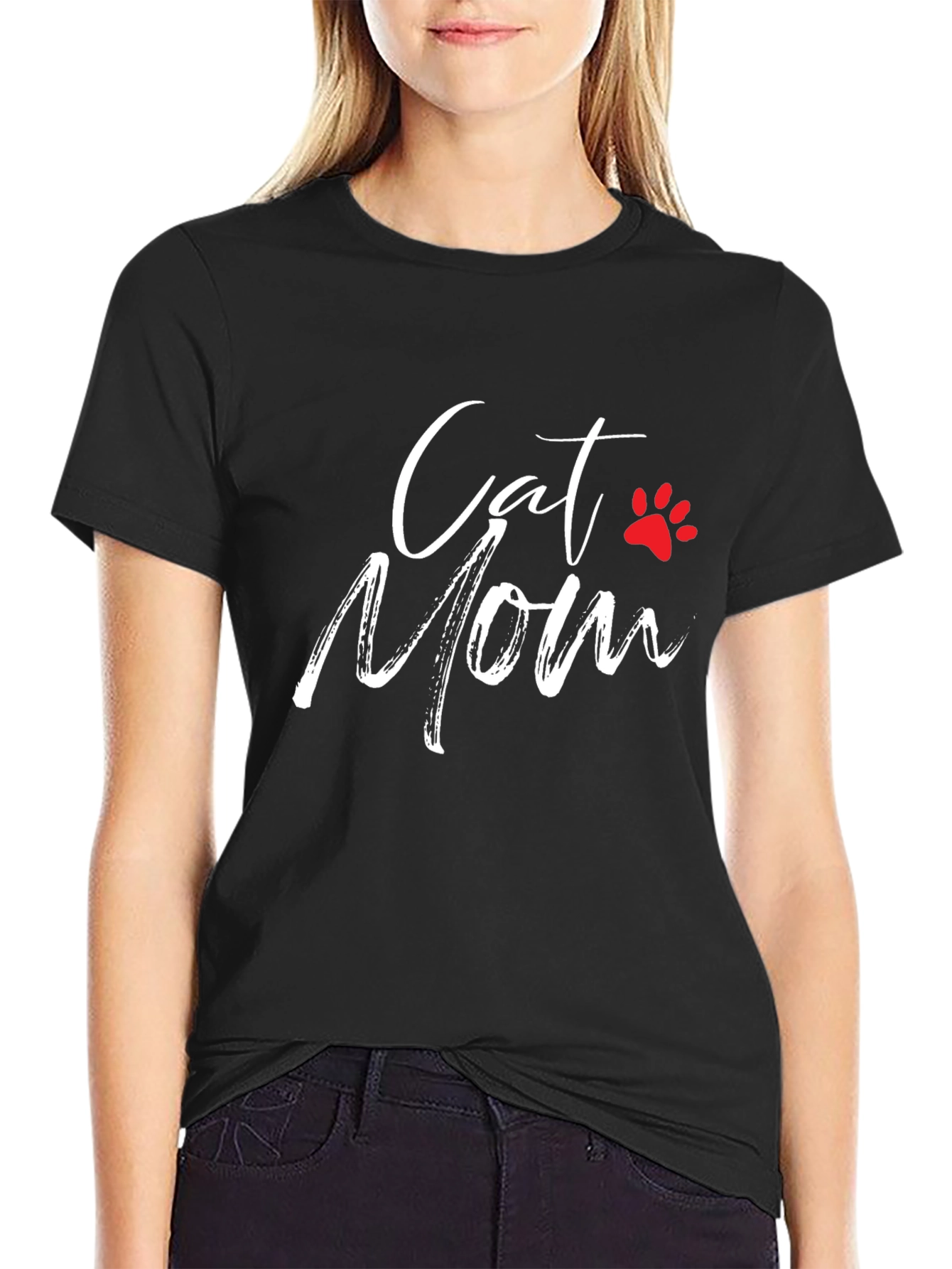 Cat Mom T-Shirt - Cute Pet Lover Tee