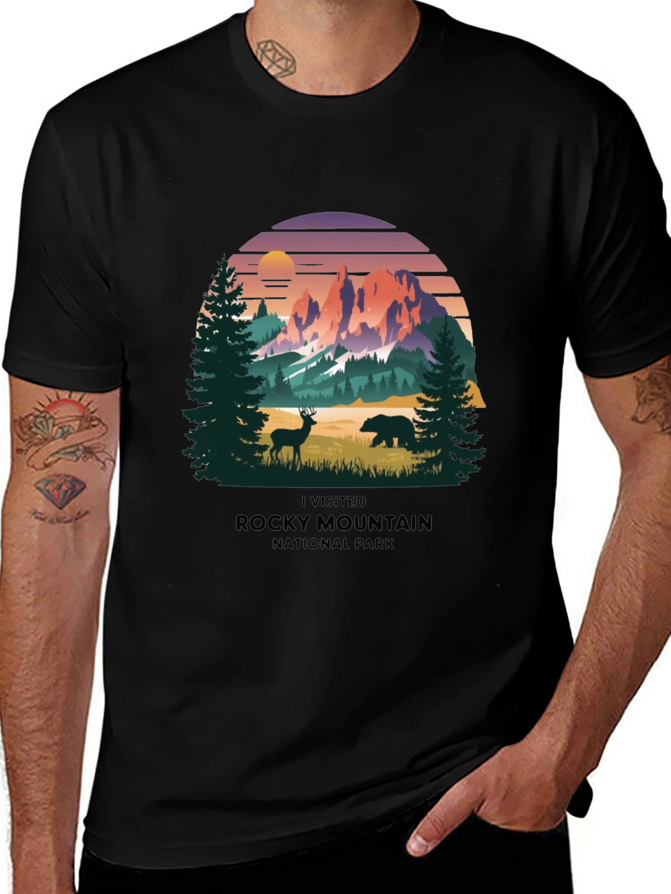 Rocky Mountain National Park Graphic Tee