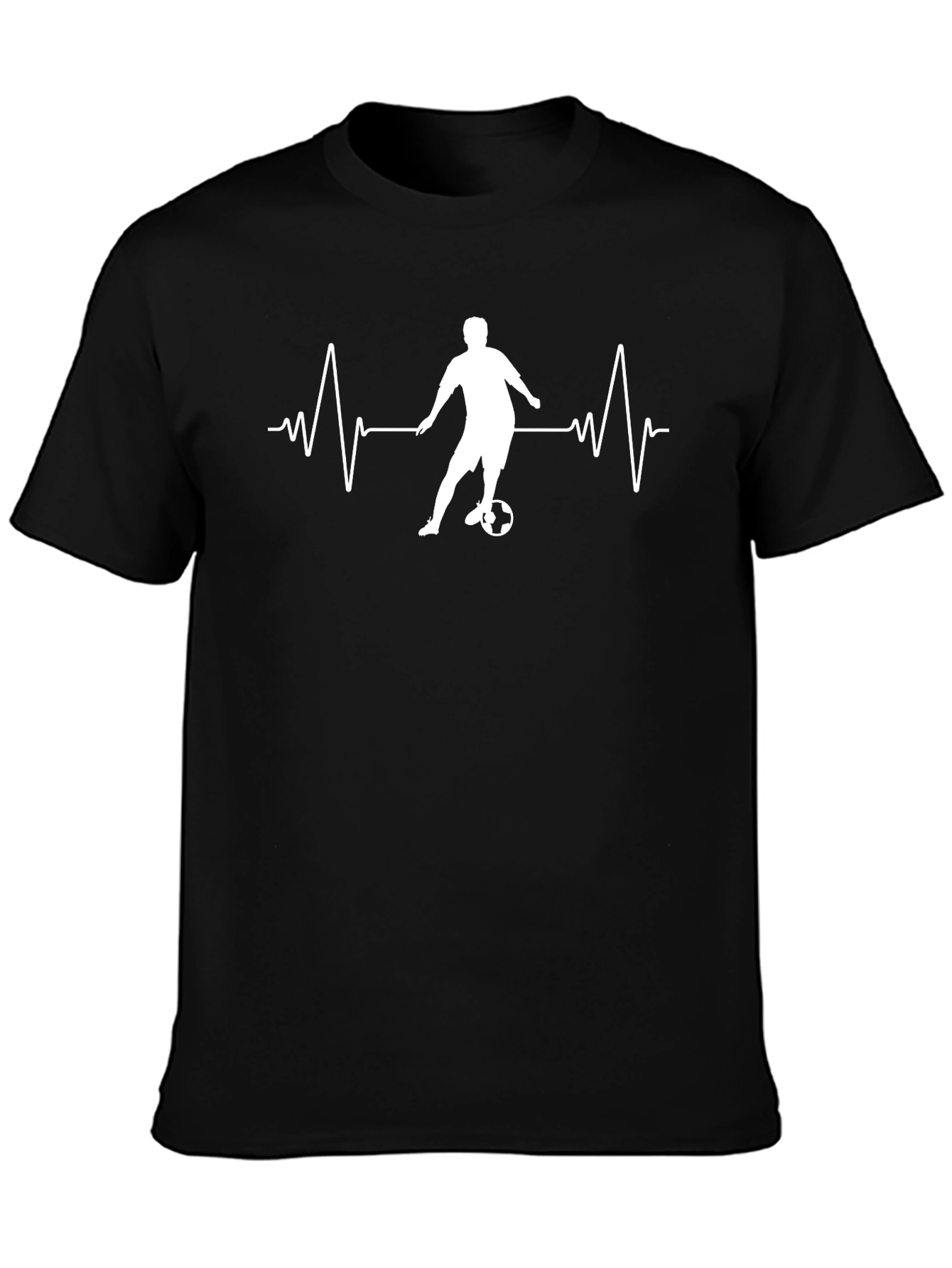 Soccer Heartbeat Graphic Tee