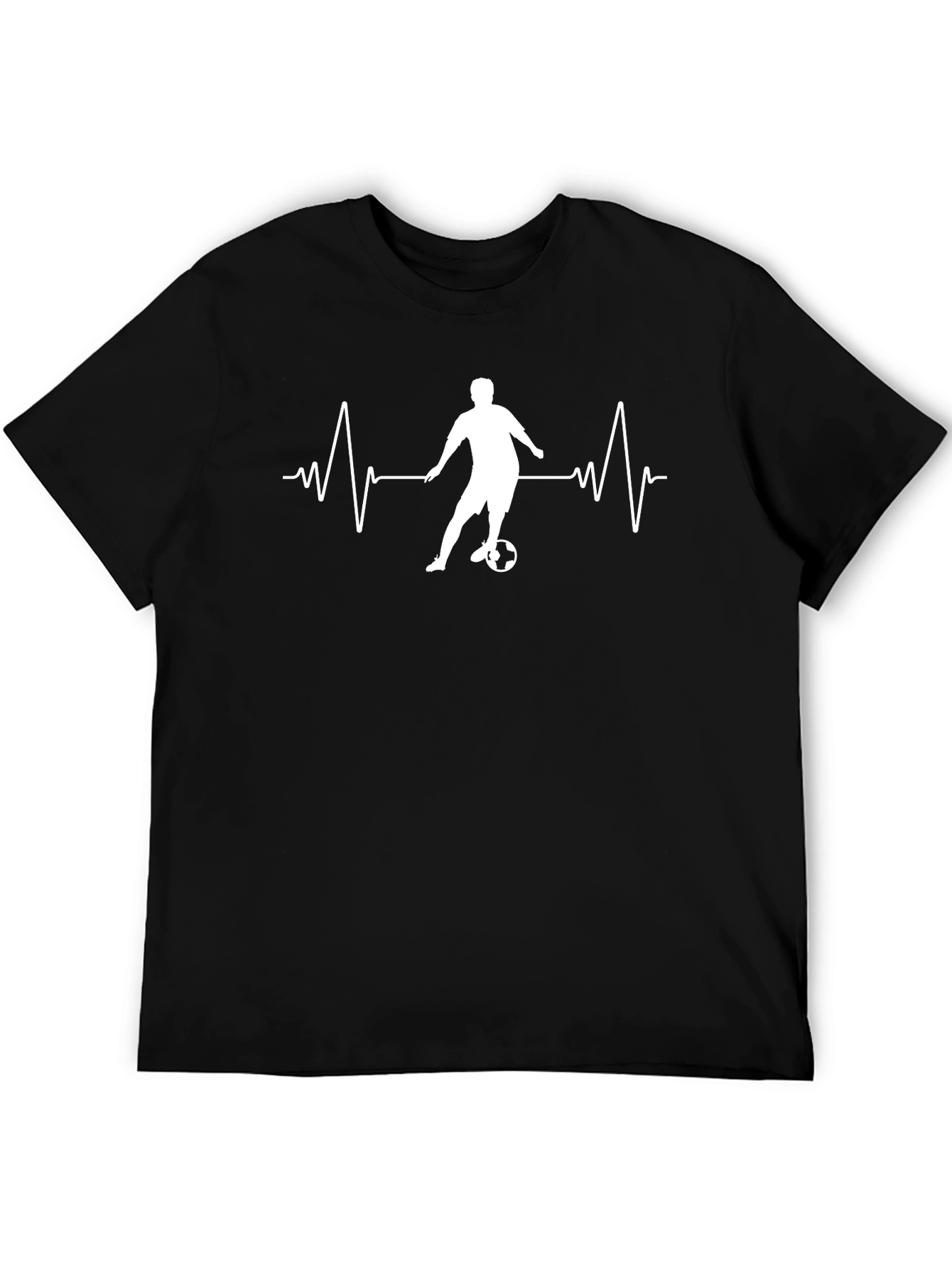 Soccer Heartbeat Graphic Tee