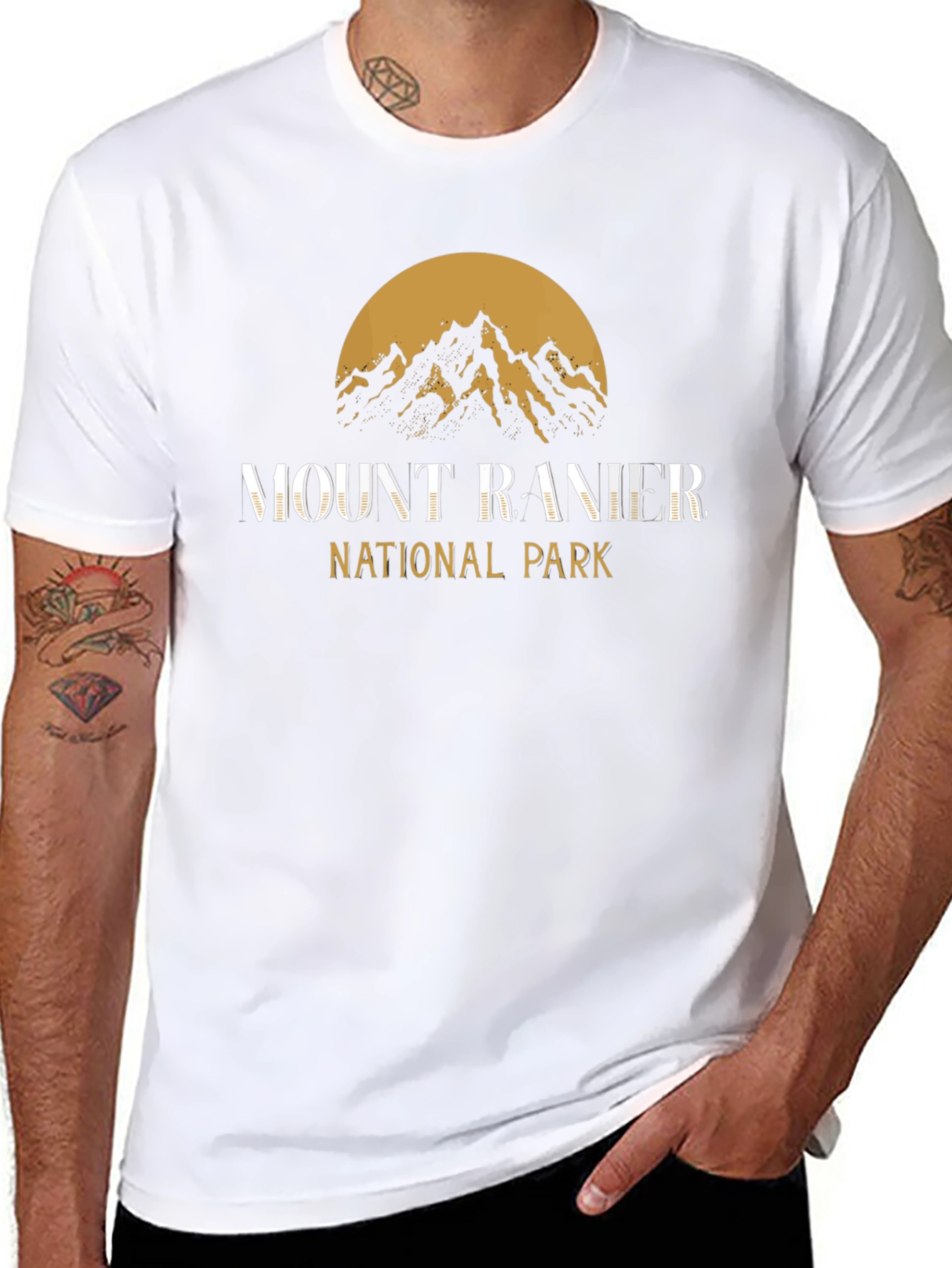 Mount Rainier National Park Graphic Tee
