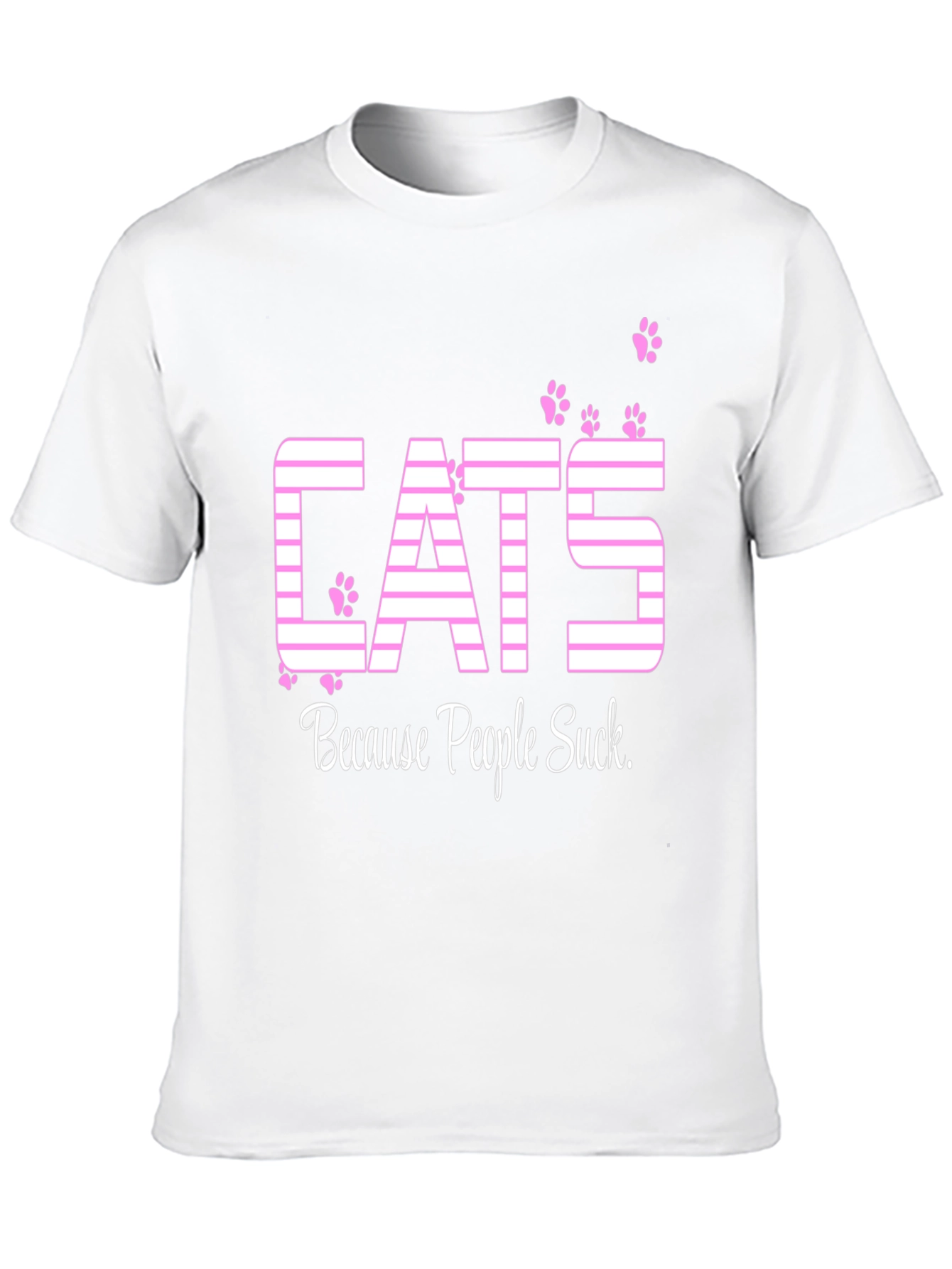 Cats Because People Suck T-Shirt